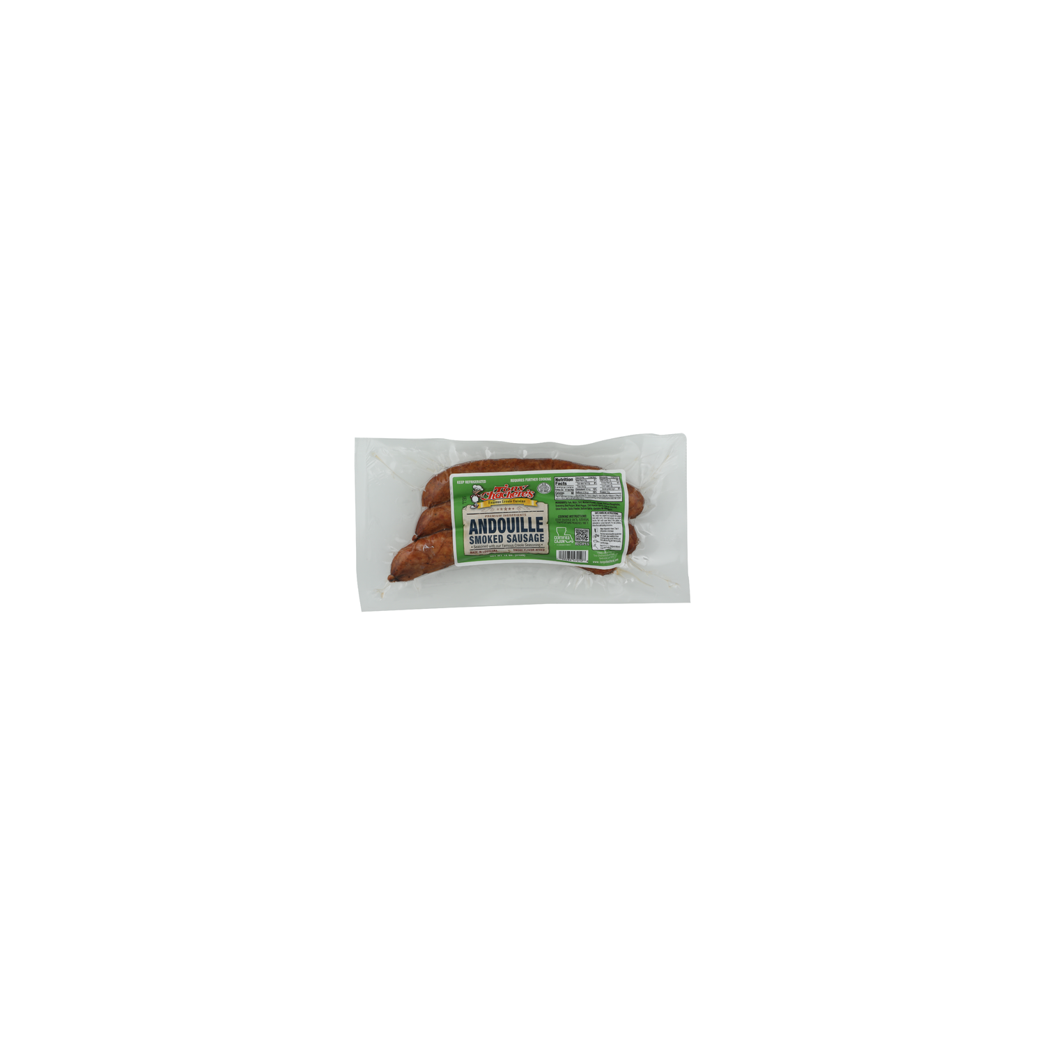 Tony Chachere's Andouille Smoked Sausage - 12 Ounce Image 1 of 4
