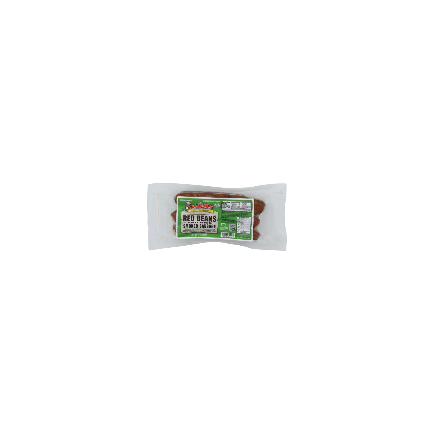 Tony Chachere's Red Beans & Rice Smoked Sausage - 12 Ounce Image 1 of 4