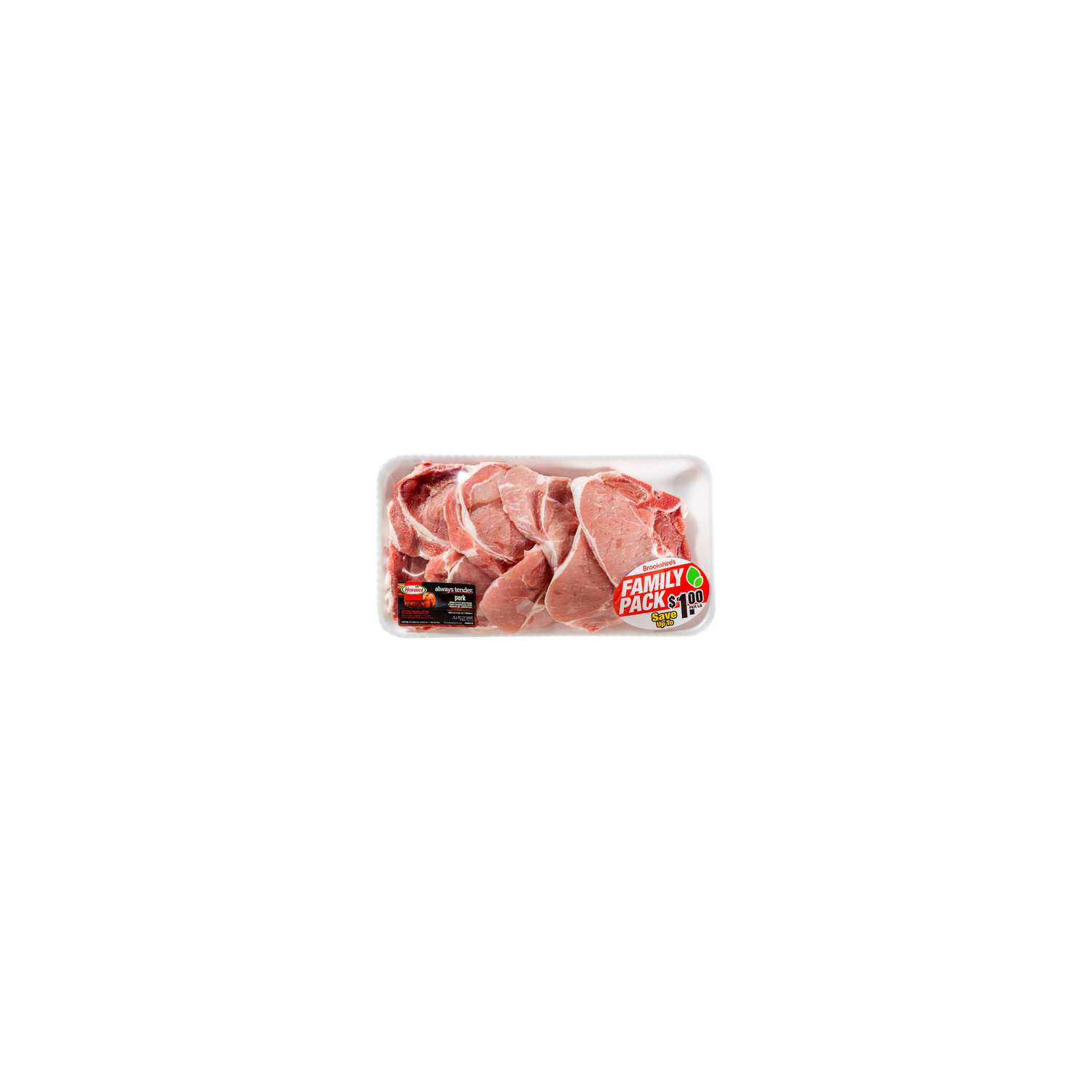 Hormel Family Pack Assorted Pork Chops - Avg 3.47 Lbs