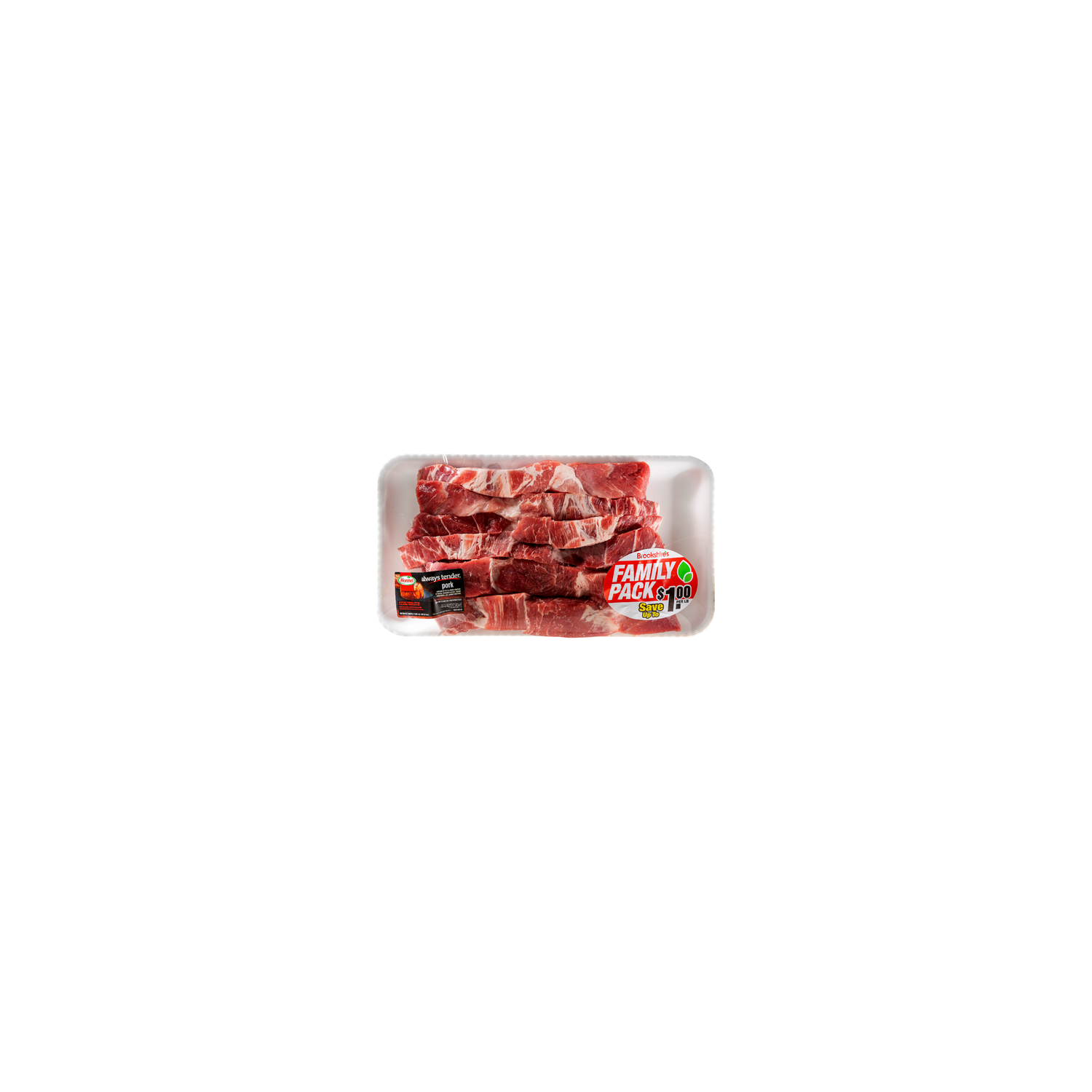 Hormel Boneless Country Style Pork Ribs - Avg 2.41 Lbs