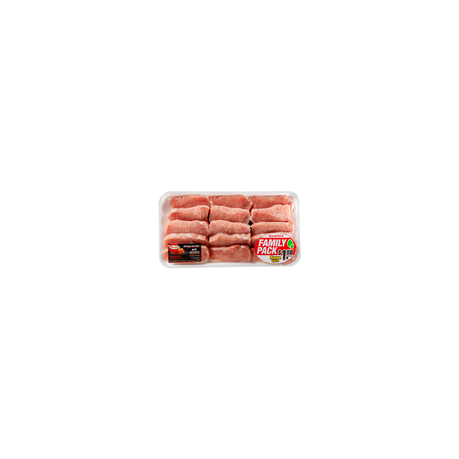 Hormel Family Pack Boneless Pork Chops - Avg 2.44 Lbs