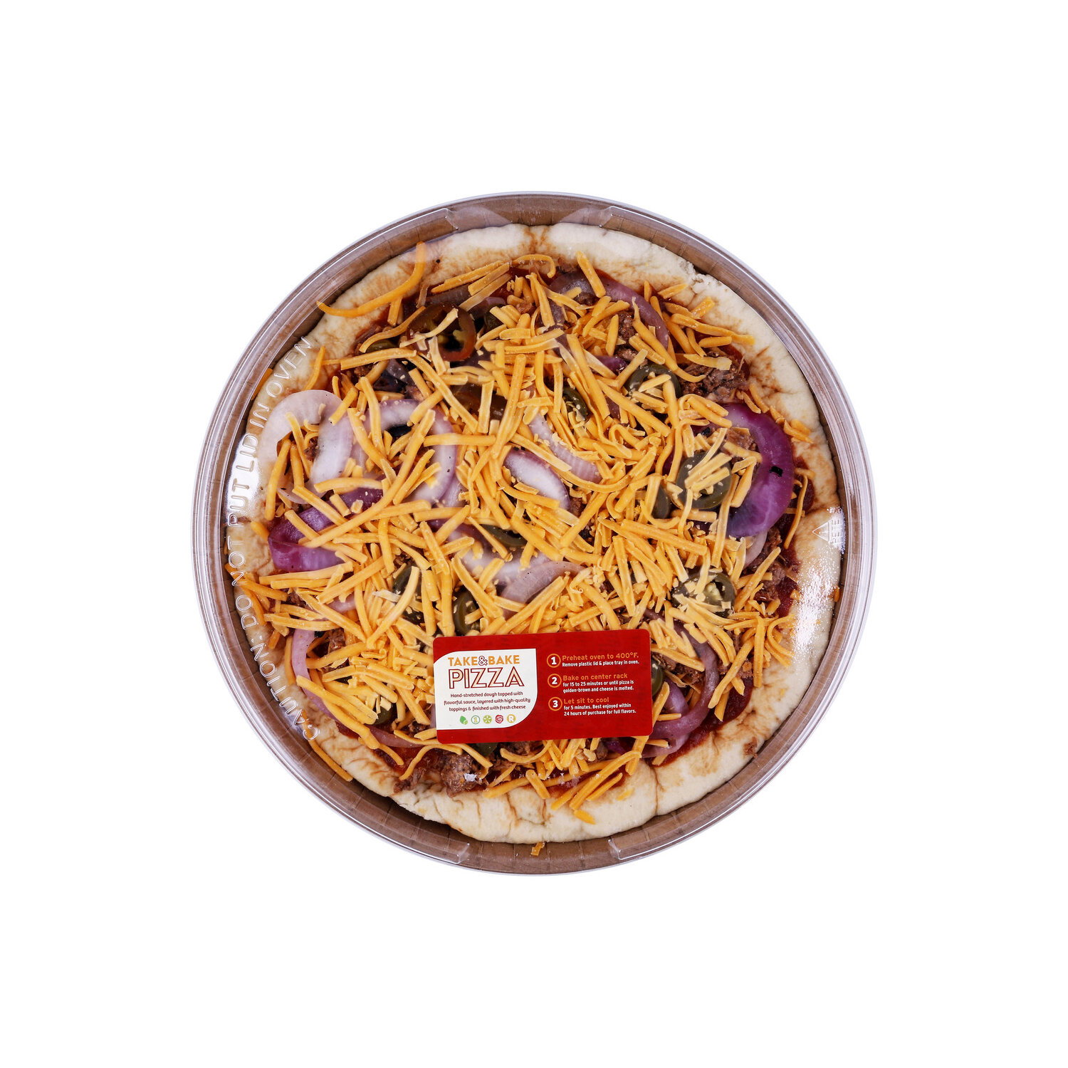 Take N Bake BBQ Brisket Pizza - 1 Each Image 1 of 4