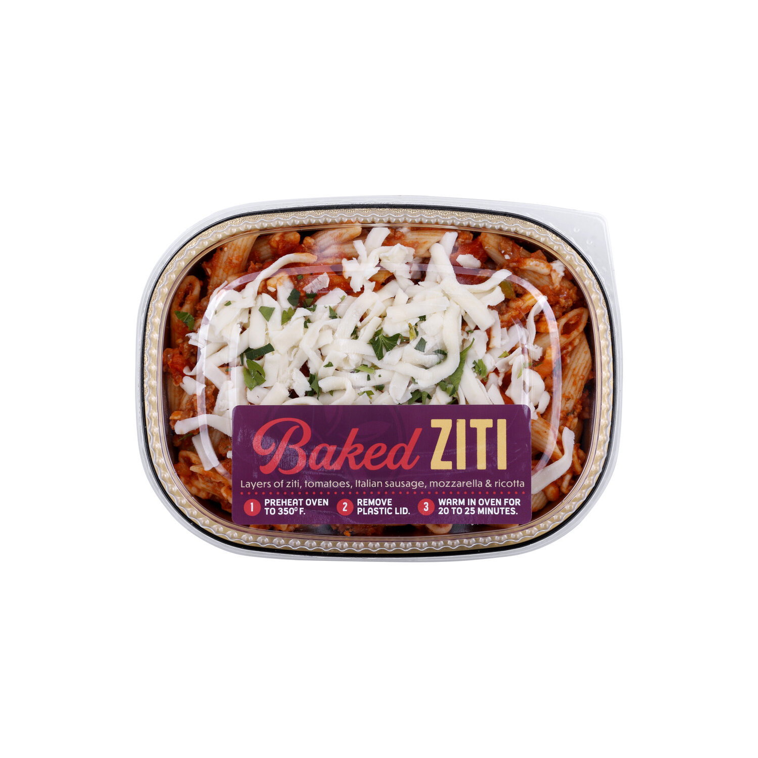 Family Size Baked Ziti - Avg 2.07 Lbs Image 1 of 3