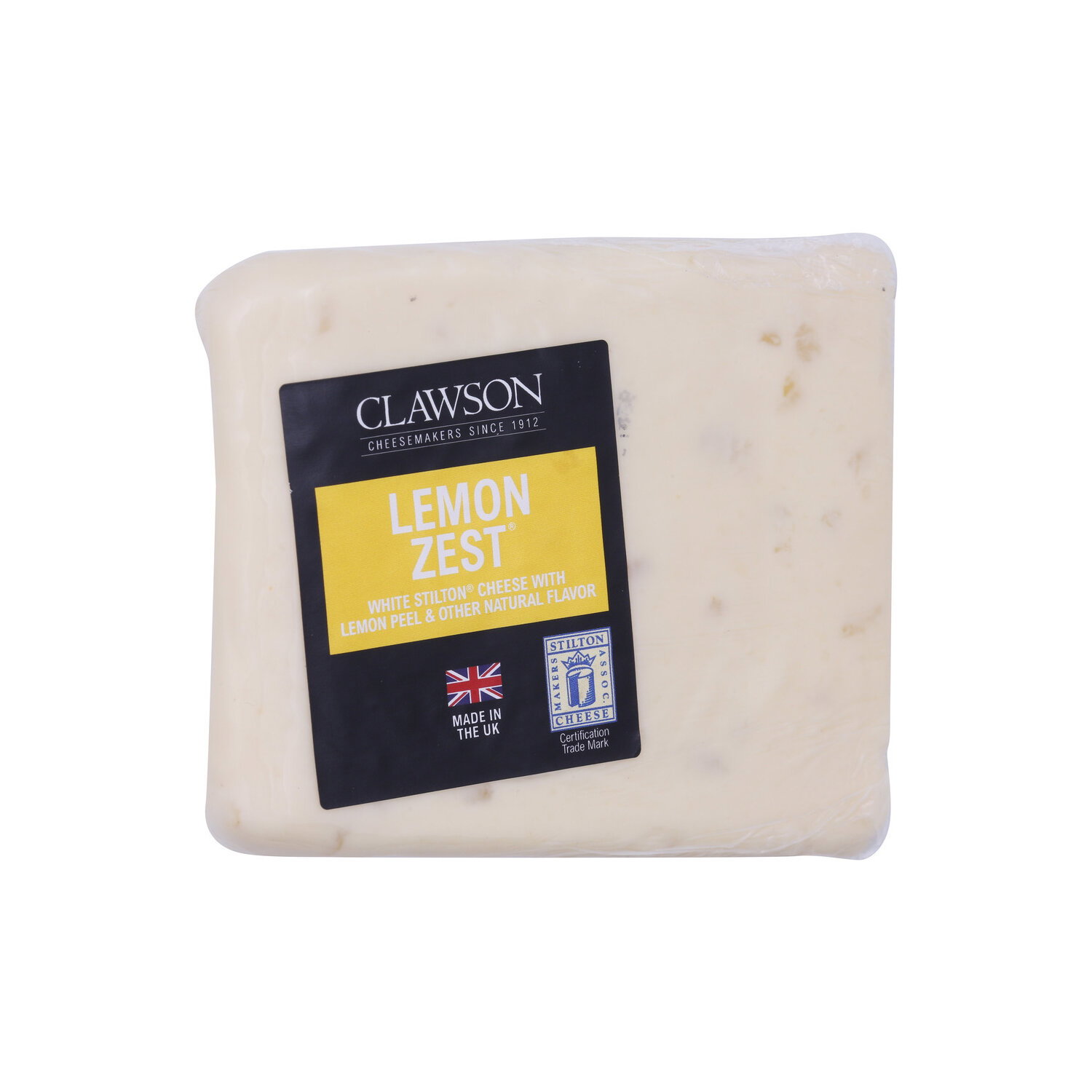 Long Clawson Lemon Zest Stilton Cheese - Avg 0.30 Lb Image 1 of 4