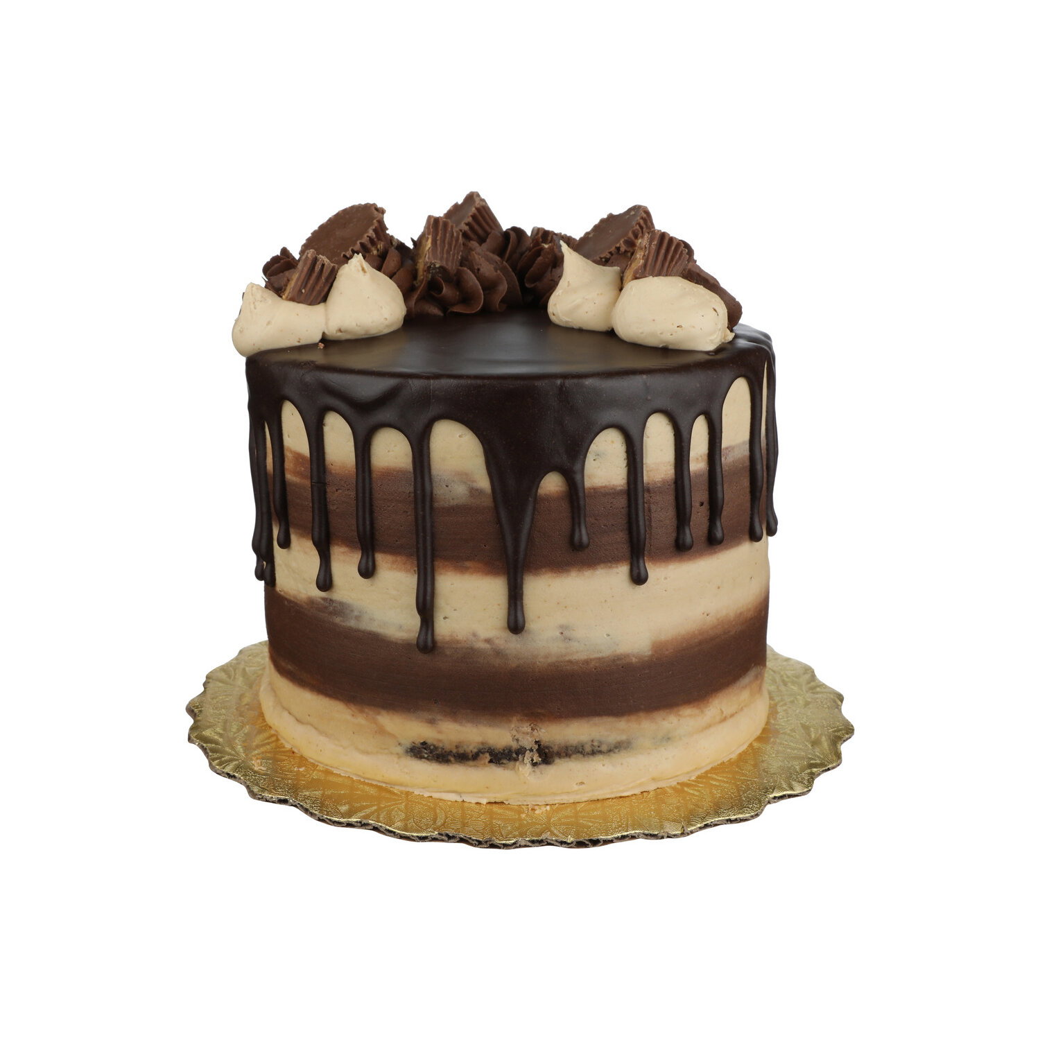 Gourmet Chocolate Peanut Butter Cake - 1 Each Image 1 of 4