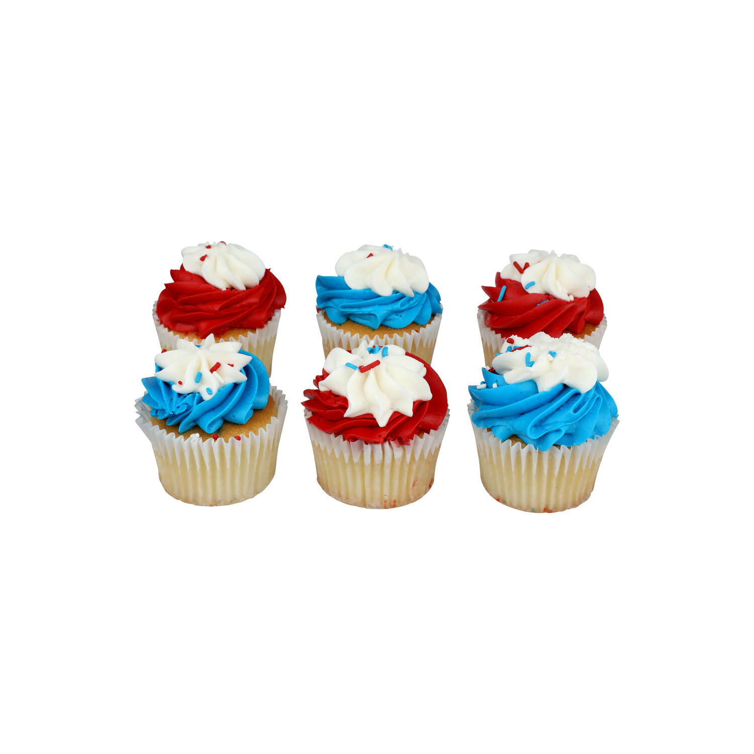 White Cupcakes - 6 Count Image 1 of 4