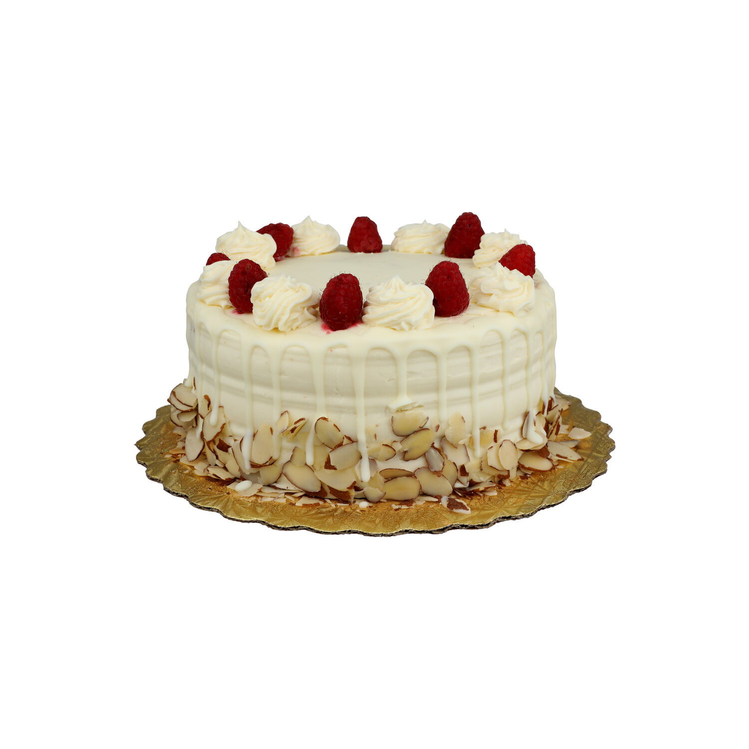 Gourmet Raspberry White Chocolate Cake - 8 Inches Image 1 of 4