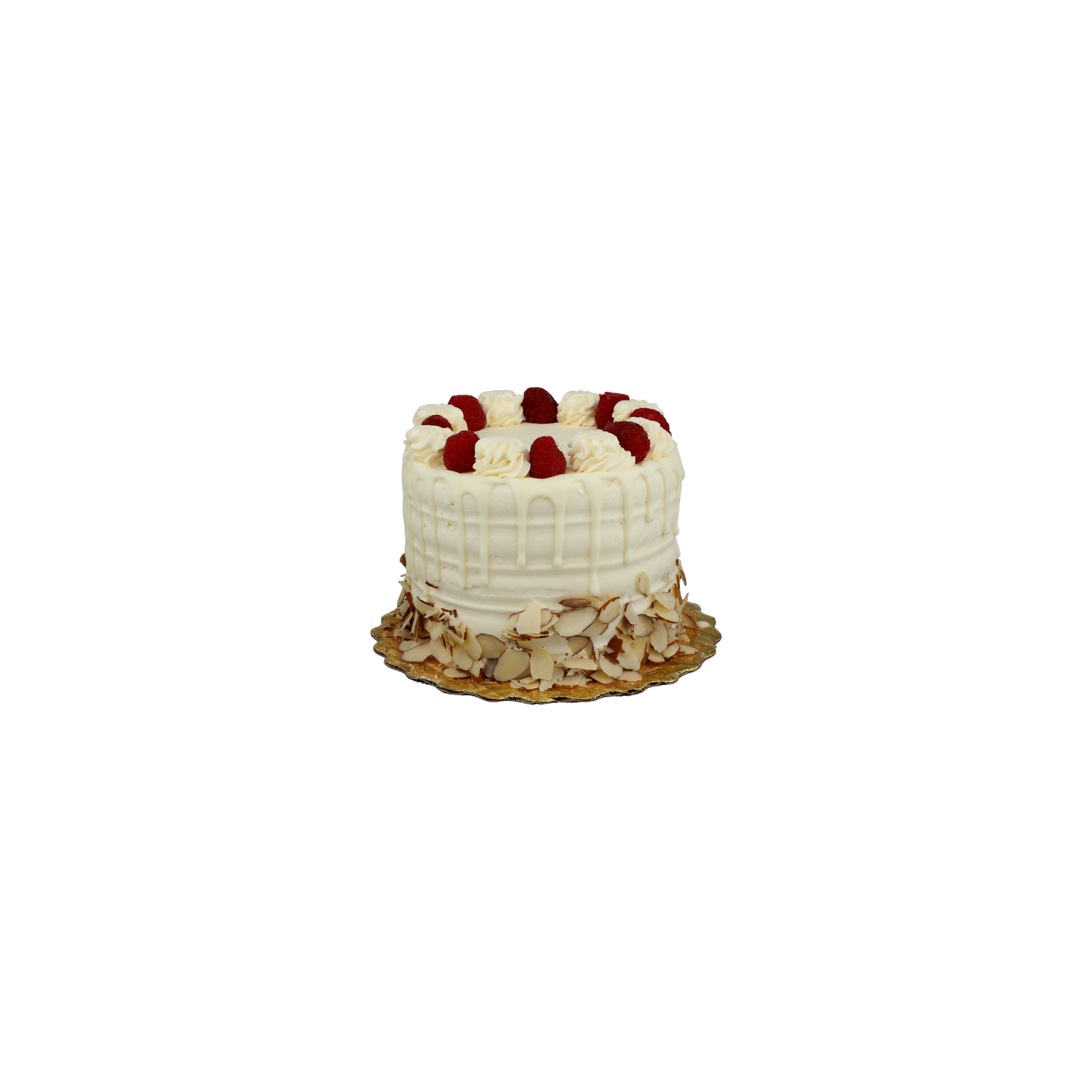 Gourmet Raspberry White Chocolate Cake - 6 Inches Image 1 of 4