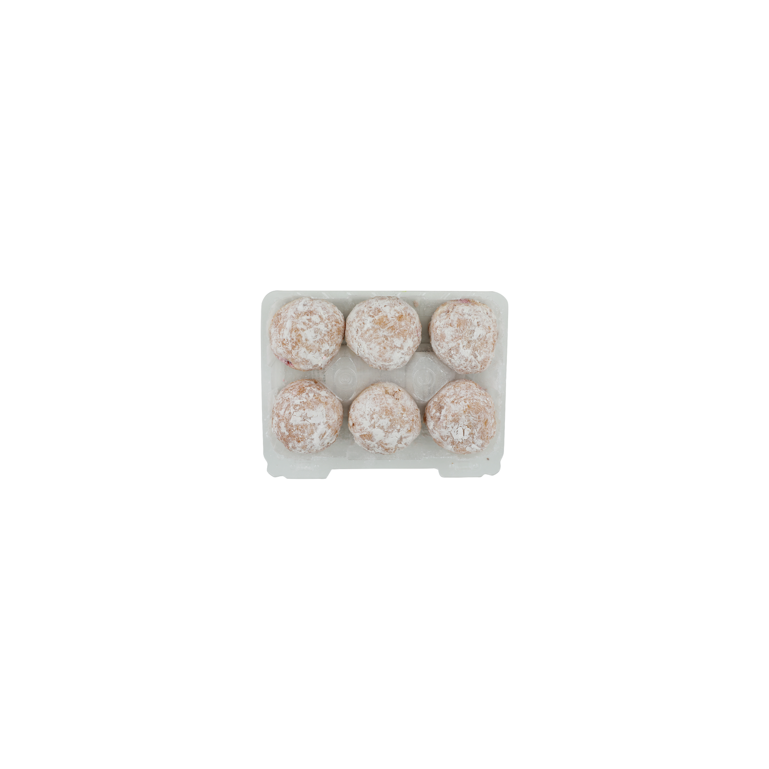 Raspberry Filled Mini Powdered Donuts - 1 Count Image 1 of 4