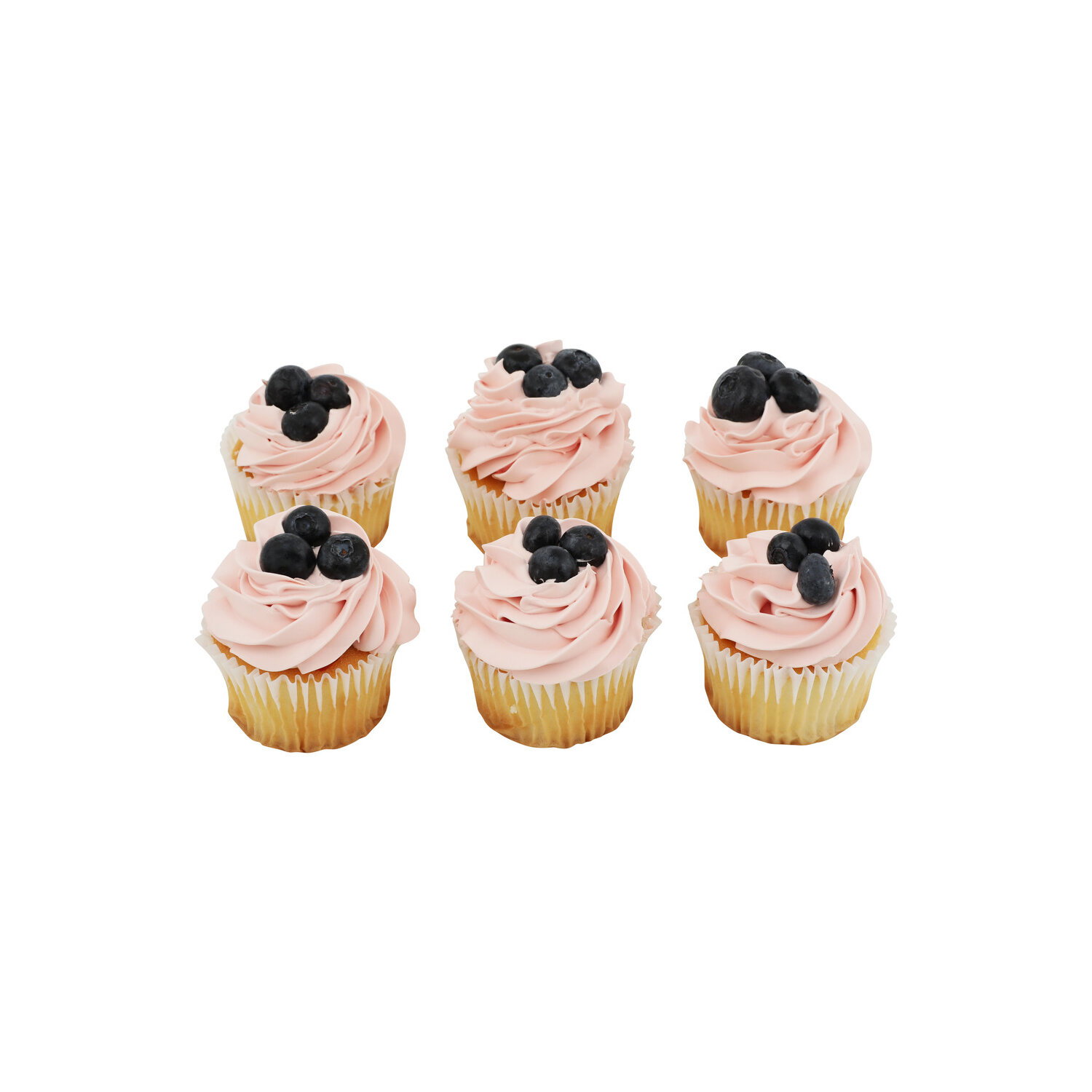 Triple-Berry Chantilly Cupcakes - 6 Count Image 1 of 2