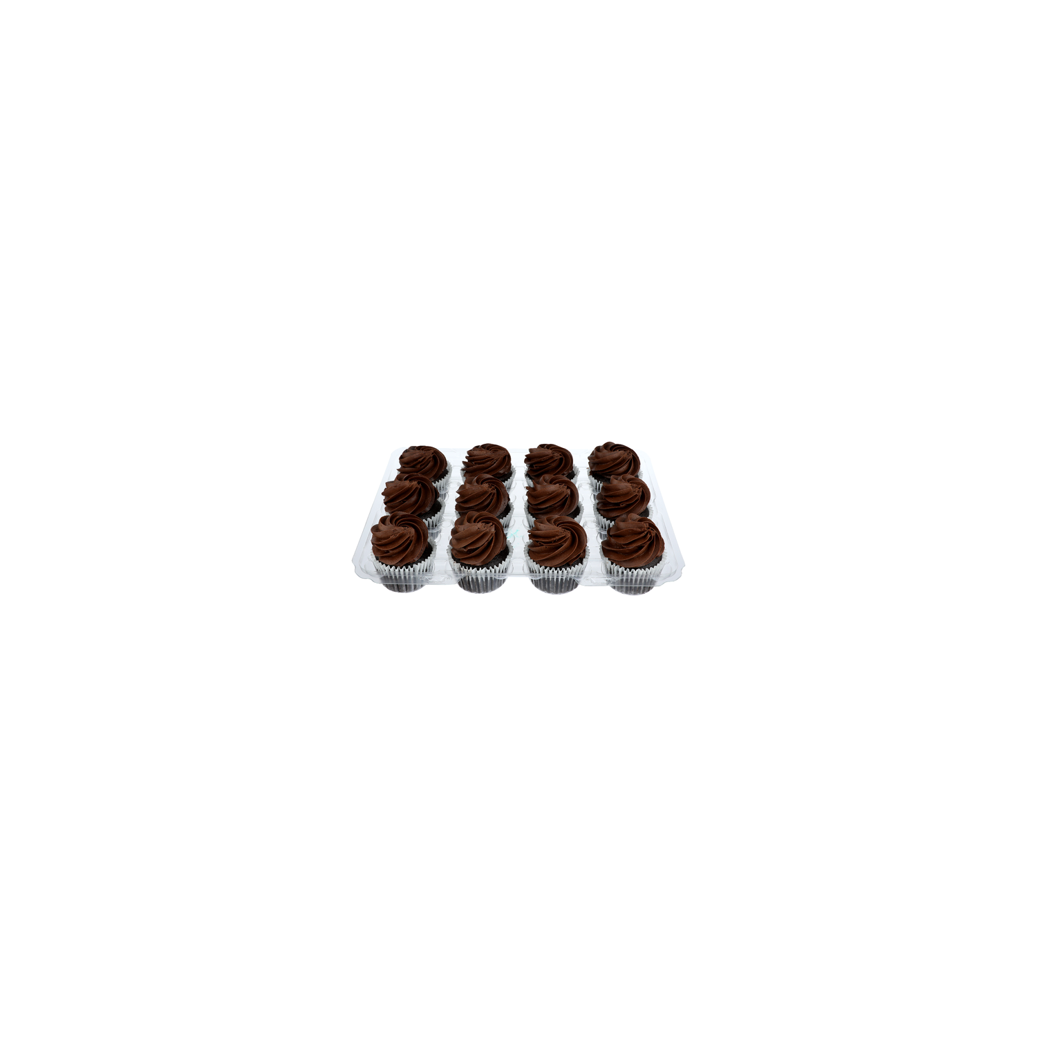 Chocolate Cupcake With Frosting - 2 Ounce - 12 Count Image 1 of 4