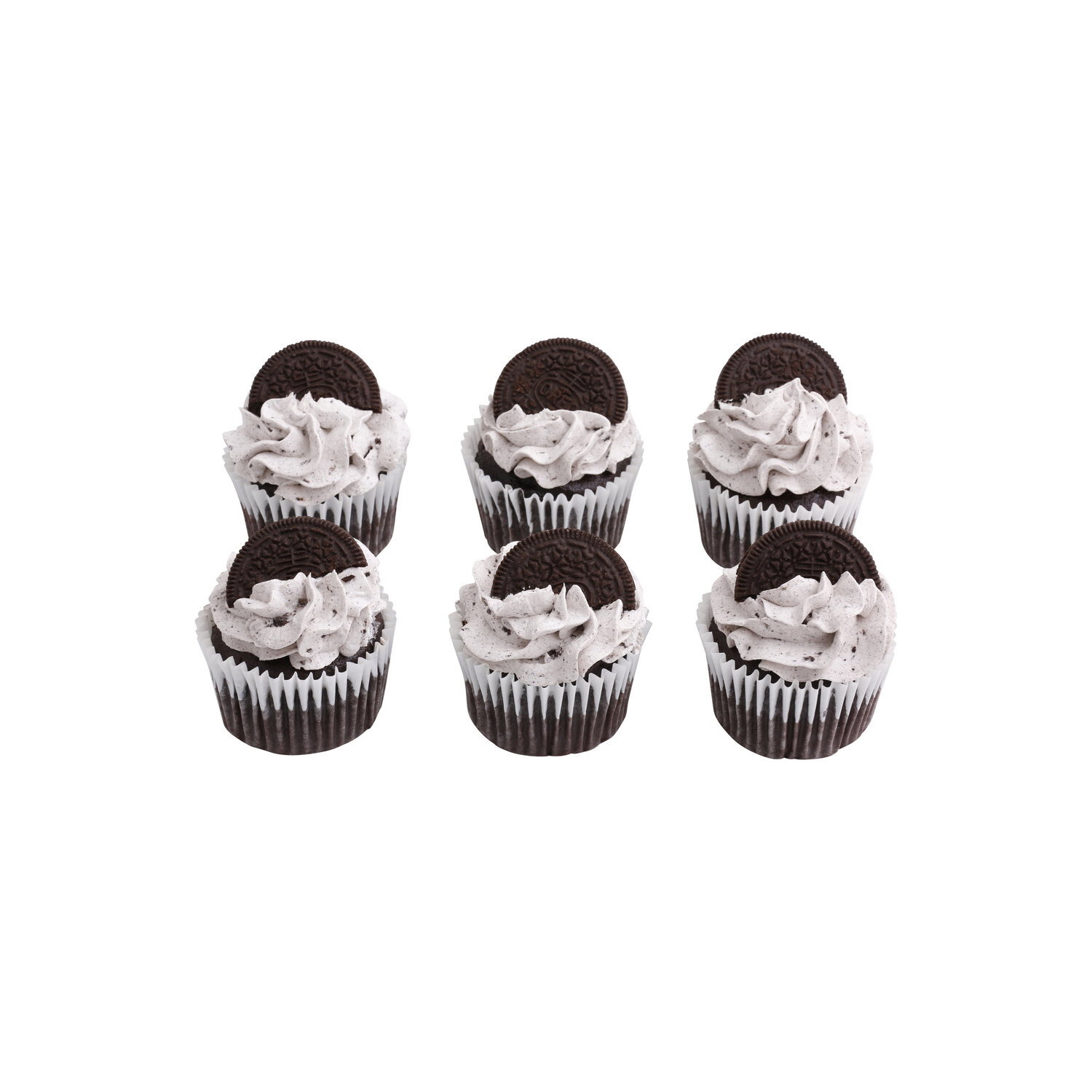 Cookies N Cream Cupcakes - 6 Count Image 1 of 2