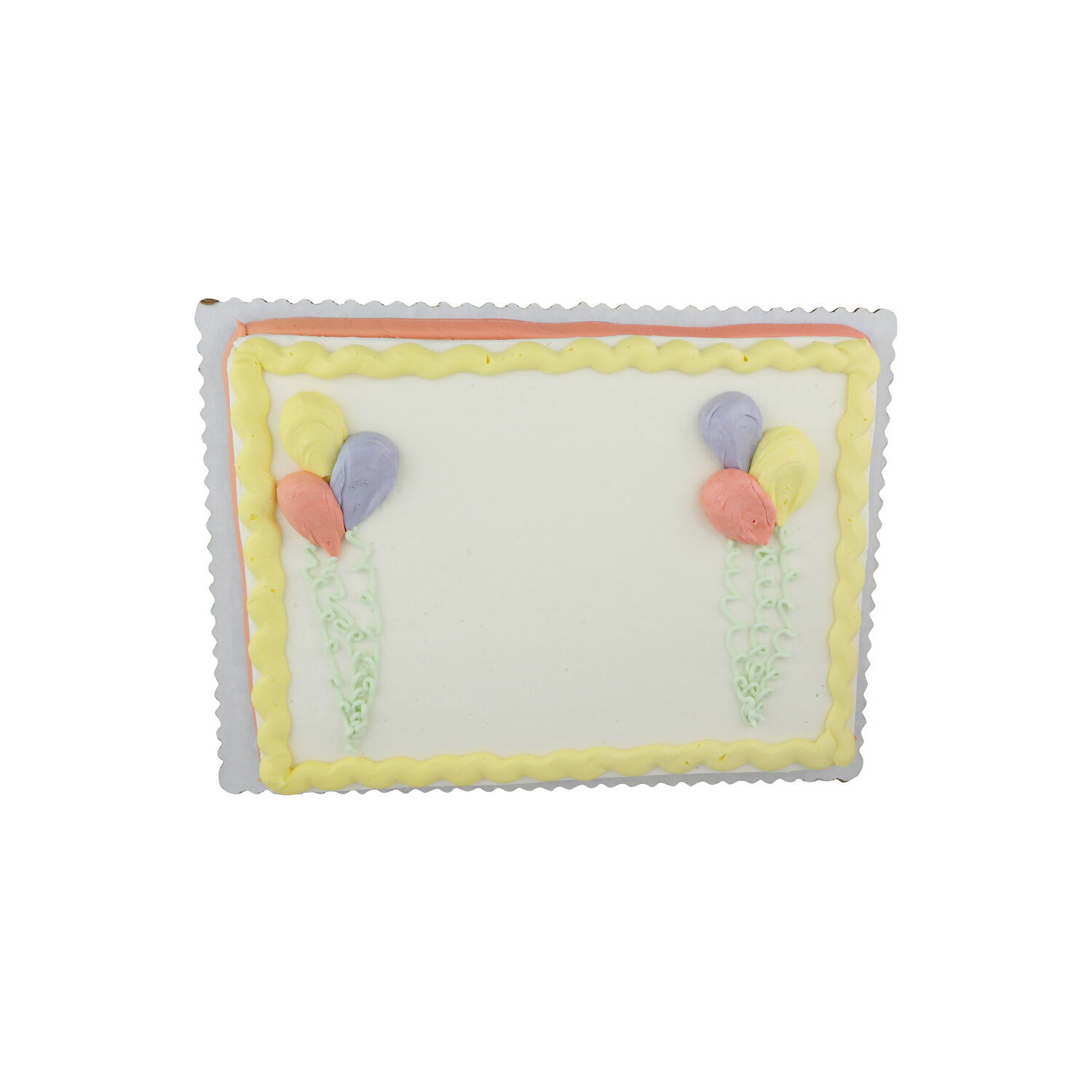 White Cake 1/2 Sheet - 1 Count Image 1 of 4
