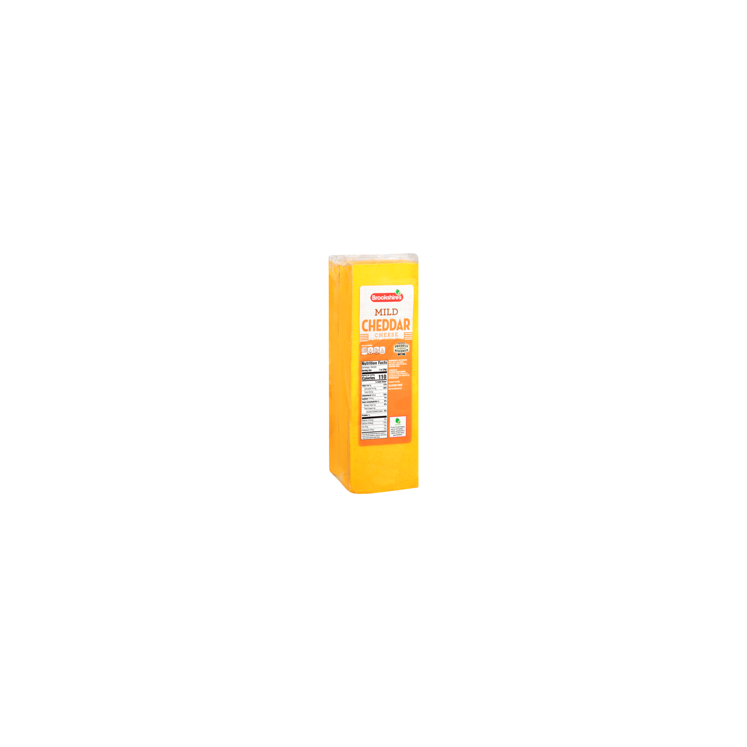 Brookshire's Mild Cheddar Cheese - 1 Each Image 1 of 4