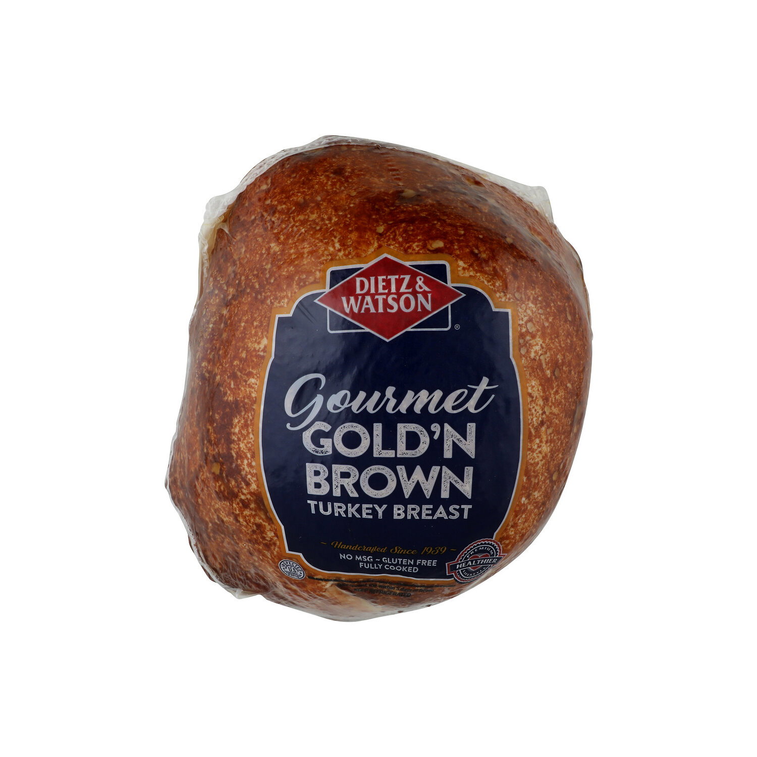 Dietz & Watson Fresh Sliced Gourmet Gold'n Brown Turkey Breast - 8 Pound Image 1 of 4