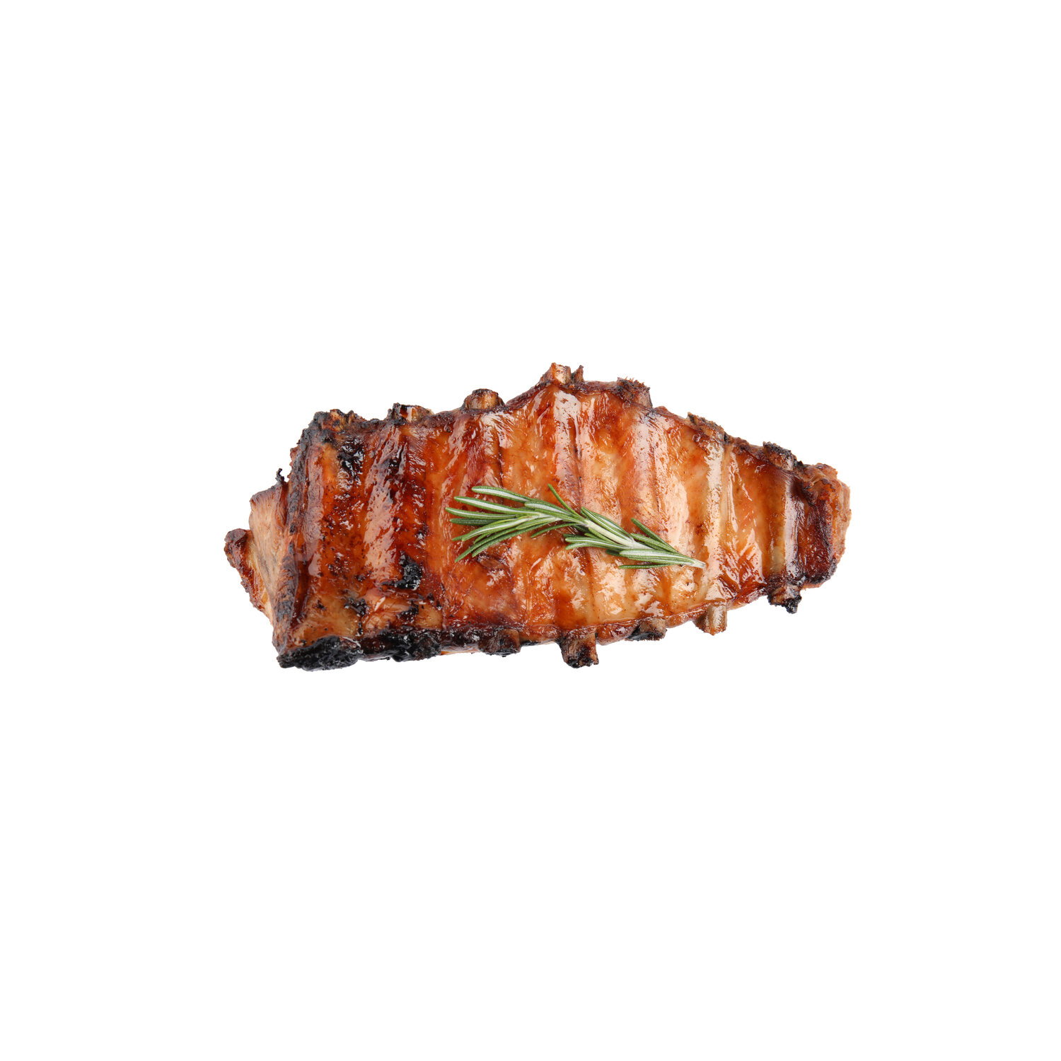 Full Slab BBQ Pork Ribs Sold Cold - 1 Each