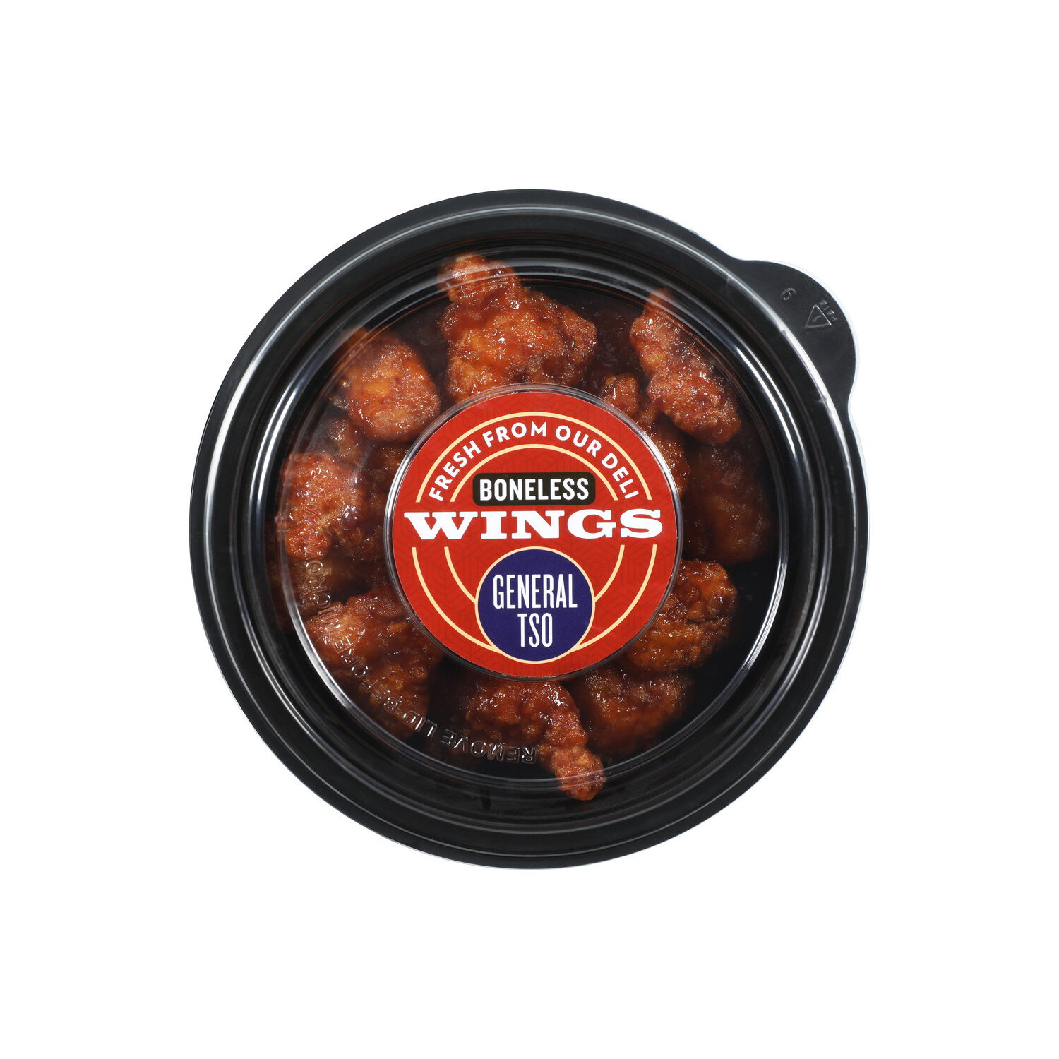 Boneless General Tso Wings Sold Cold - Avg 0.86 Lb Image 1 of 2