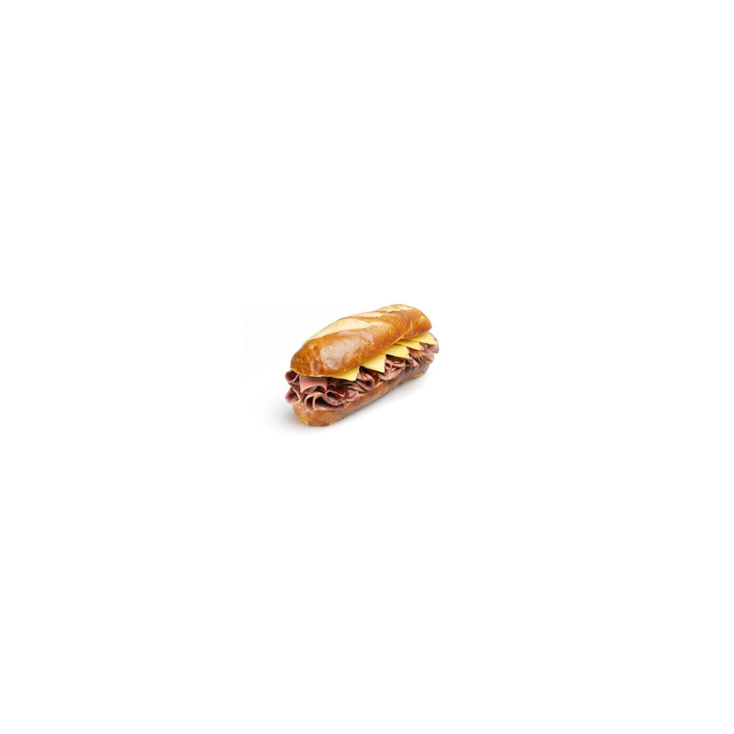Super 1 Foods Roast Beef Sub - 1 Each