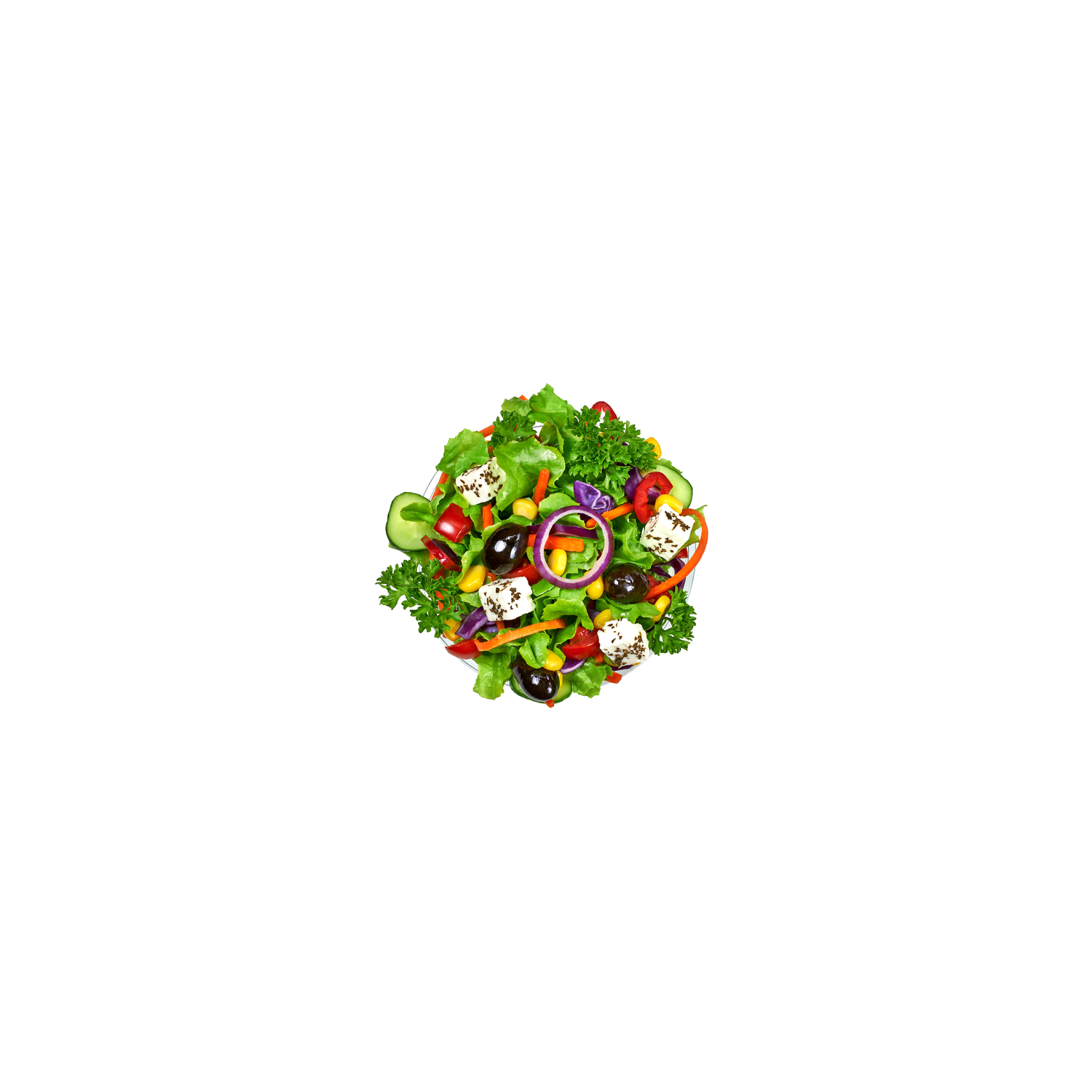 Super 1 Foods Garden Salad - 1 Each