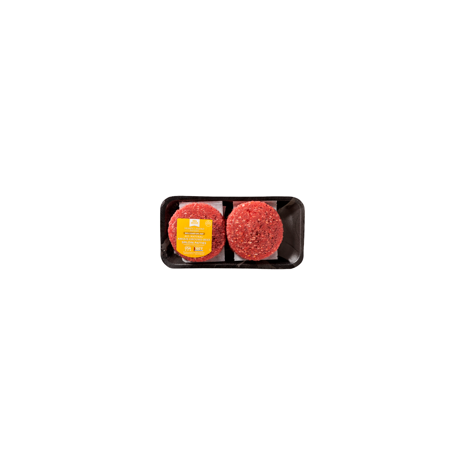 Angus Ground Sirloin Patties - Avg 1.34 Lbs