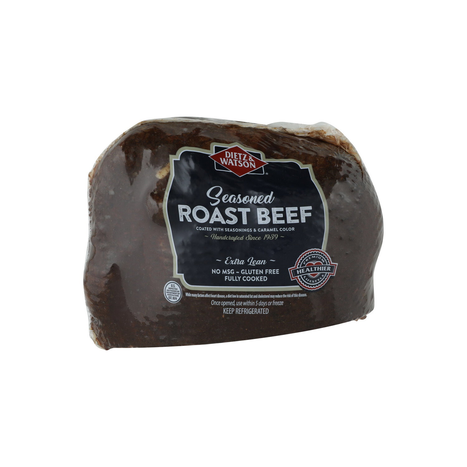 Dietz & Watson Fresh Sliced Seasoned Roast Beef - 7 Pound Image 1 of 4