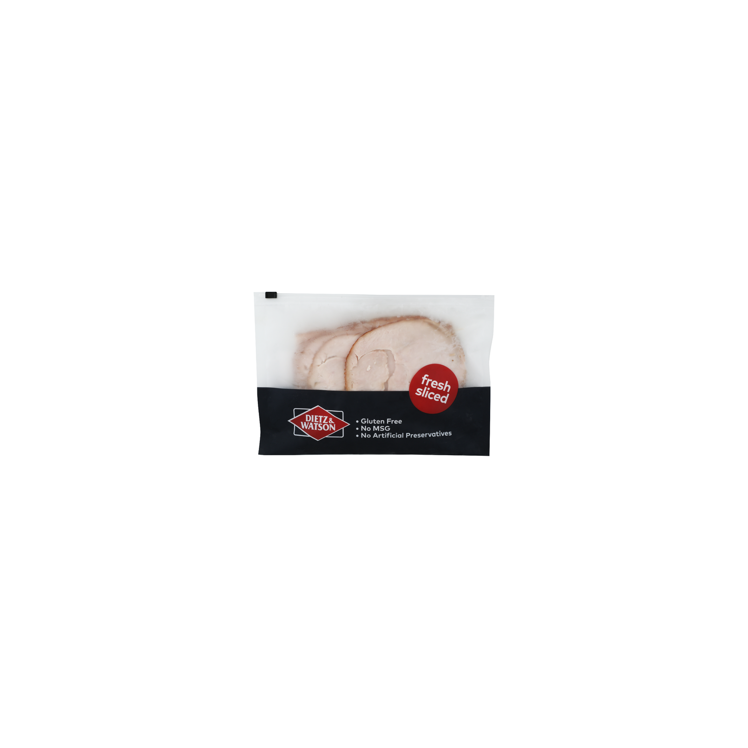 Dietz & Watson Fresh Sliced Black Forest Smoked Turkey - 1.01 Pound Image 1 of 4
