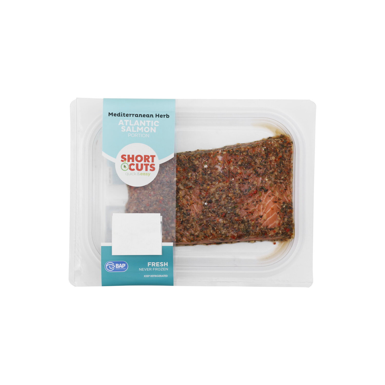 Seafood Sc Atl Frsh Slmn Mdn Herb - Avg 0.76 Lb Image 1 of 2