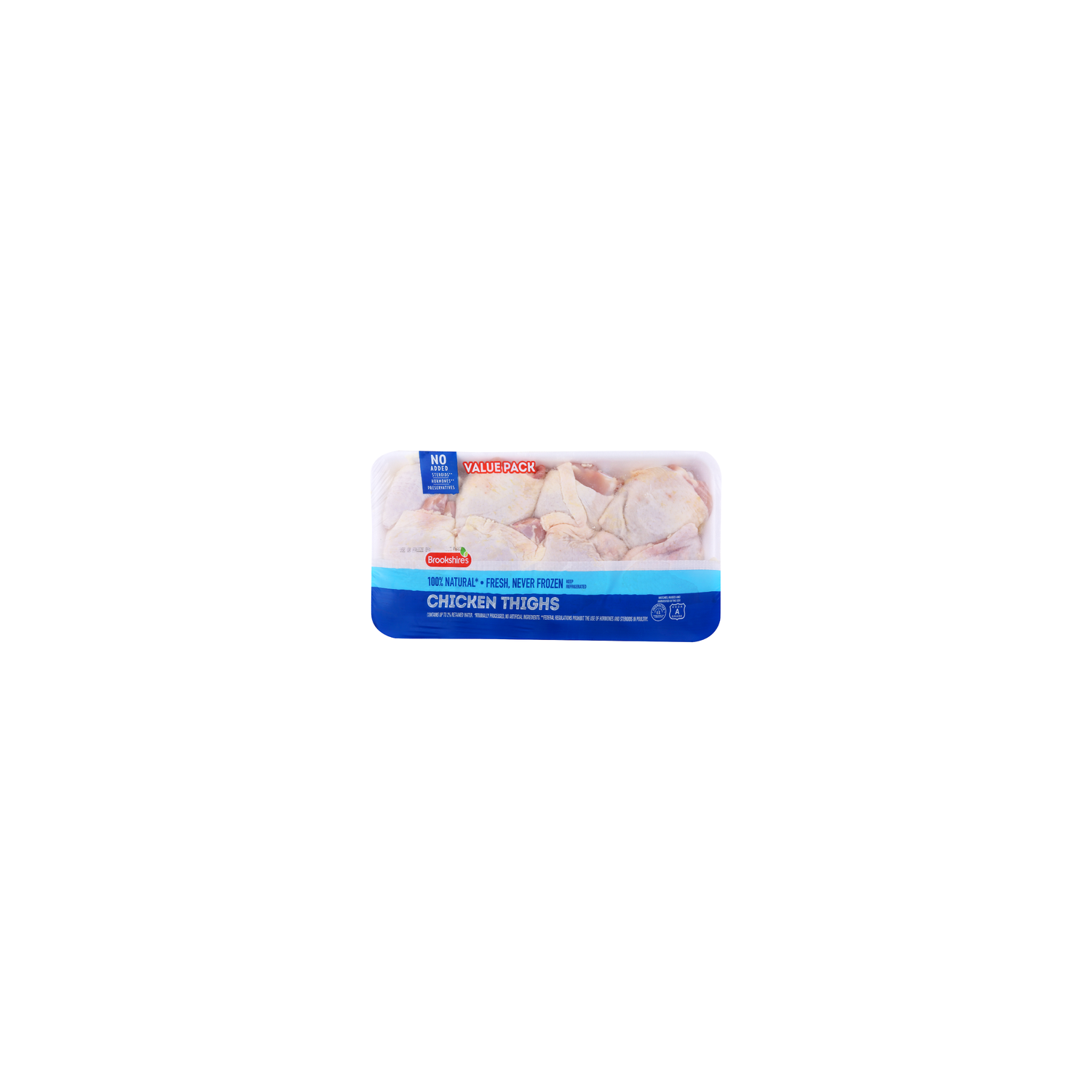 Brookshire's Value Pack Chicken Thighs - Avg 4.45 Lbs Image 1 of 4