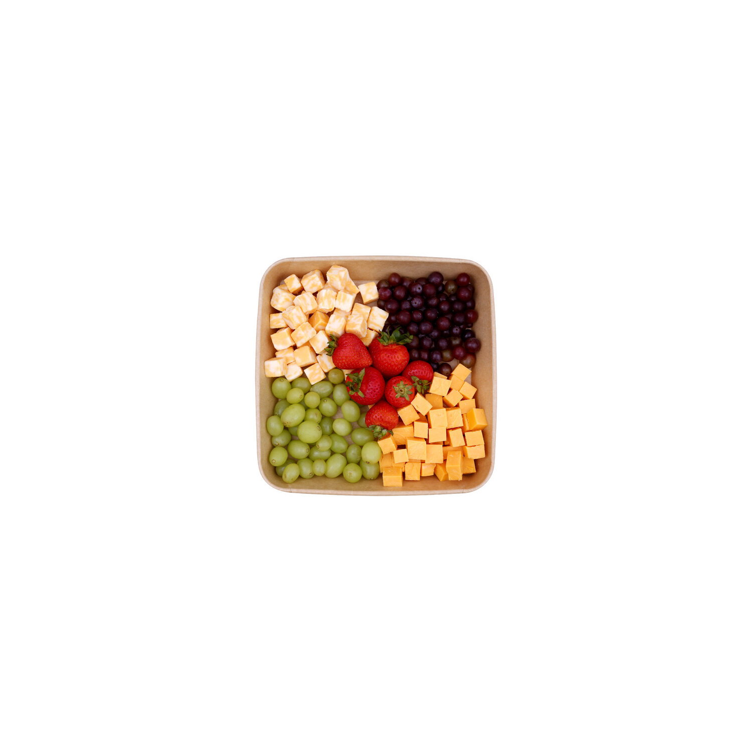 Large Cubed Cheese & Fruit Tray - 1 Each Image 1 of 3