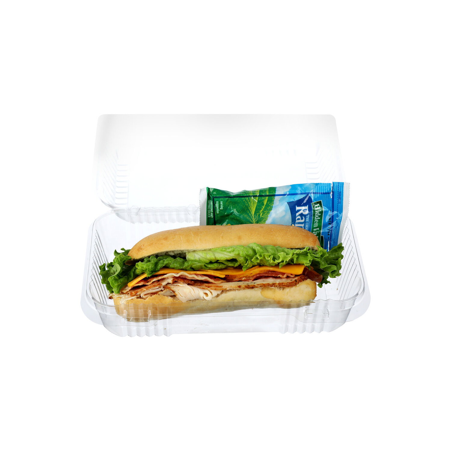 Chicken Bacon Ranch Sub Sandwich - 1 Count Image 1 of 4