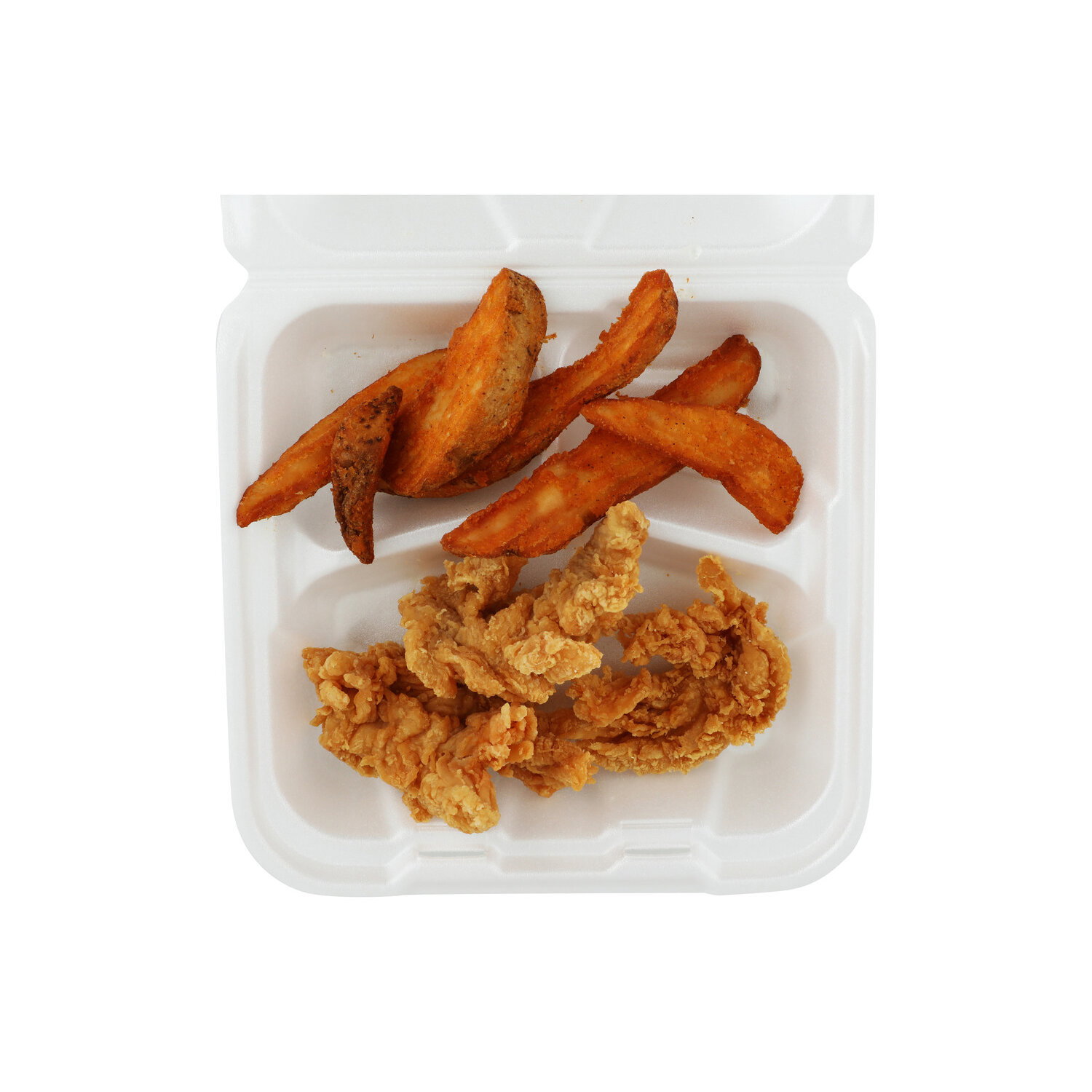 Grab N Go Chicken Tenders & Wedges - 0.37 Pound Image 1 of 4