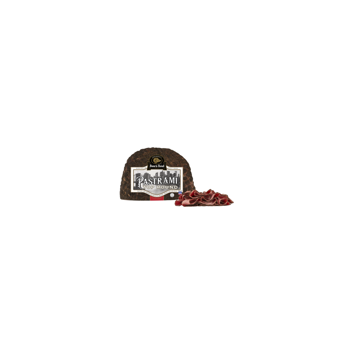 Boar's Head Top Round Pastrami - 1 Pound Image 1 of 3