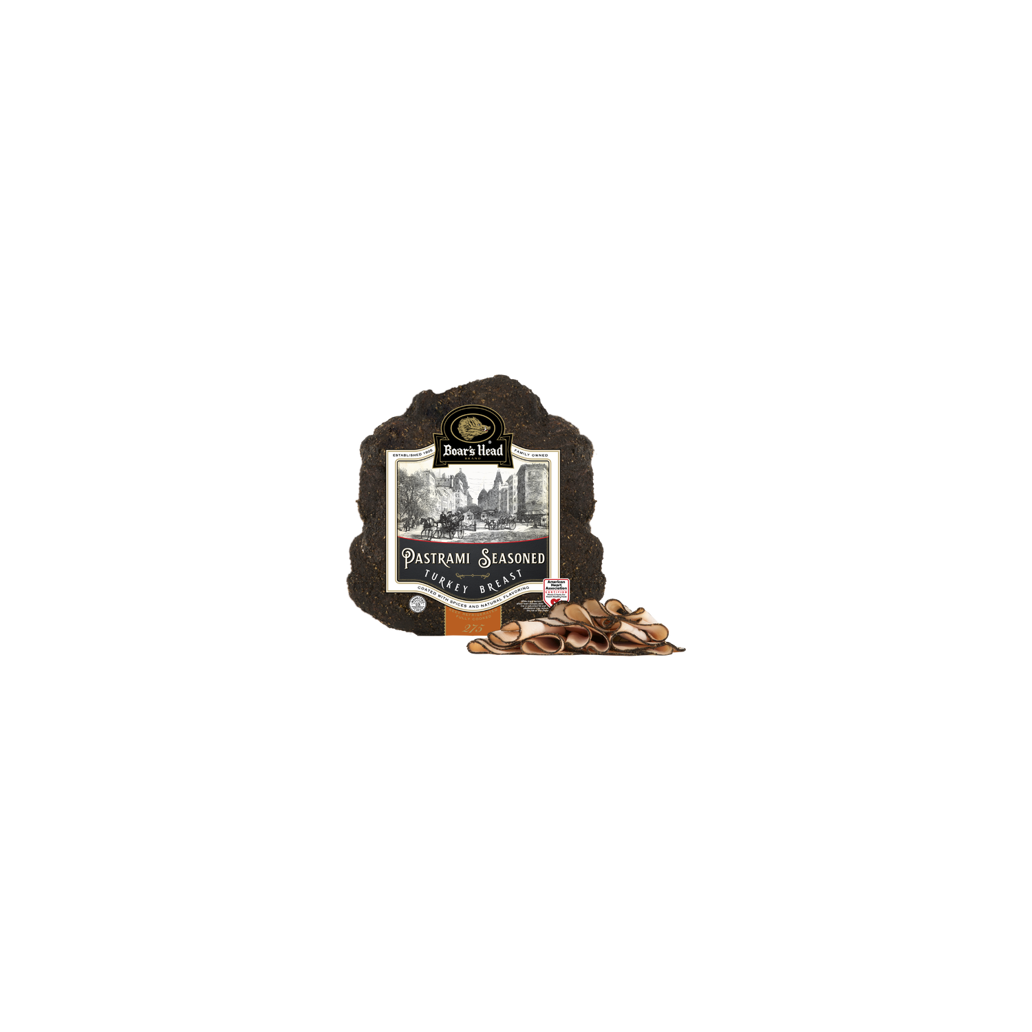 Boar's Head Pastrami Seasoned Turkey Breast - 1 Pound Image 1 of 3