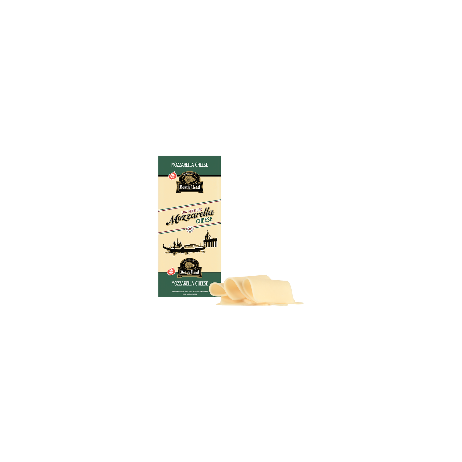 Boar's Head Mozzarella Cheese - 1 Pound Image 1 of 3