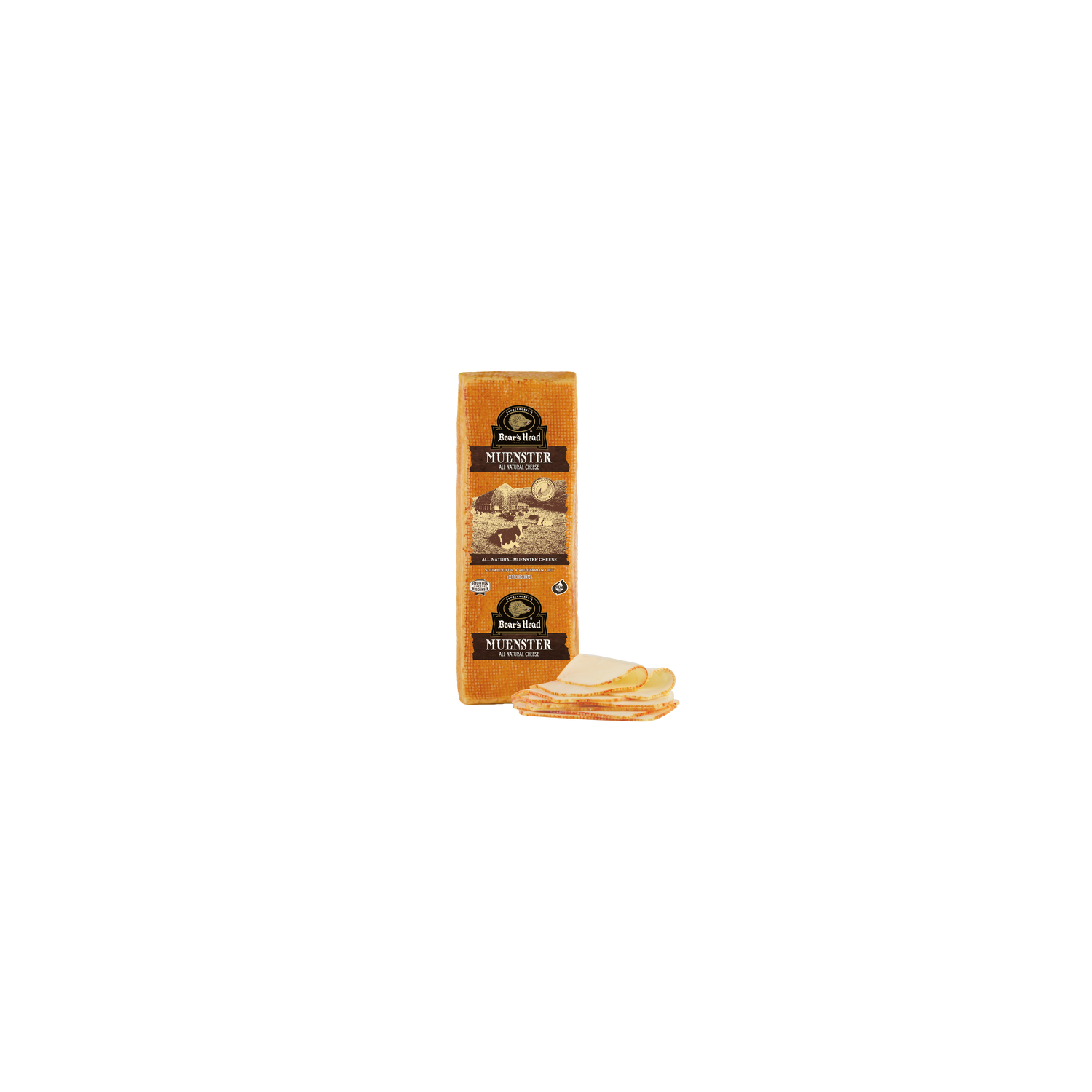 Boar's Head Muenster Cheese - 1 Pound Image 1 of 3