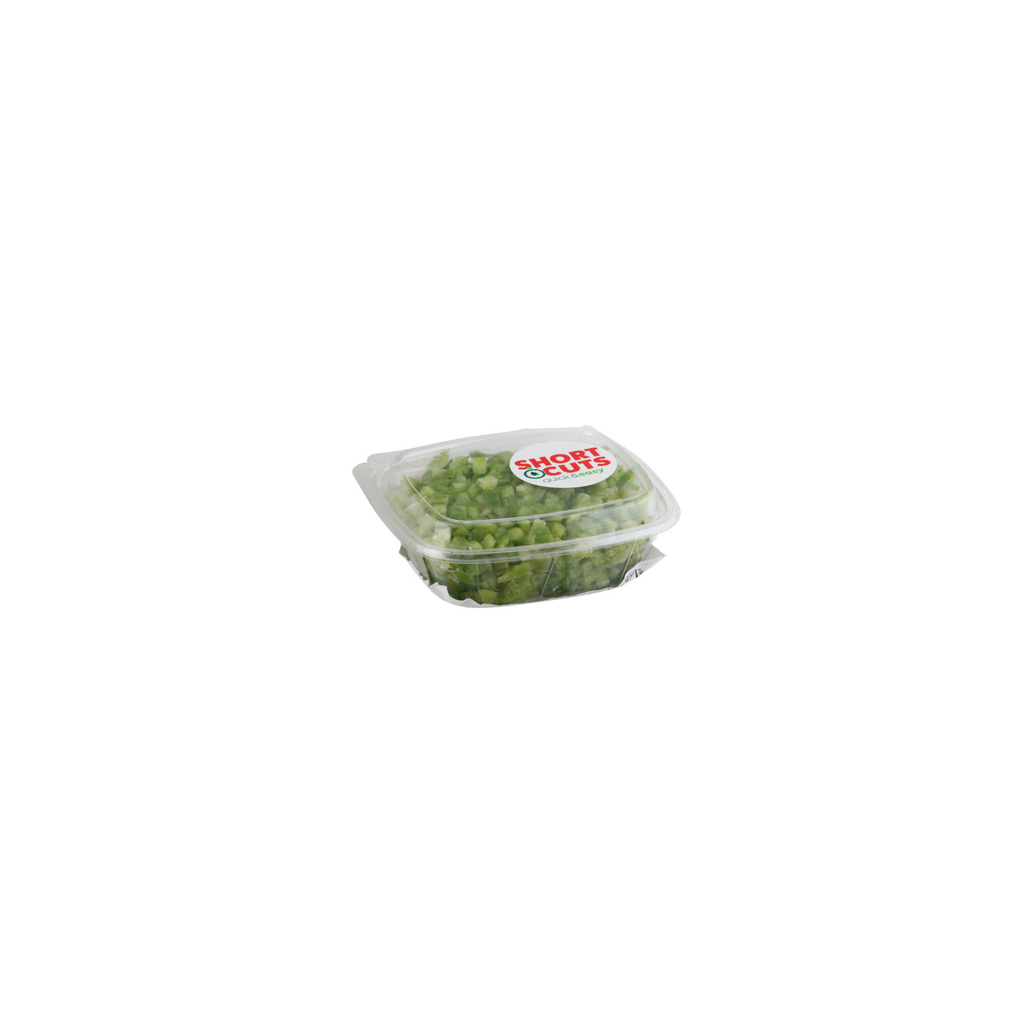 Short Cuts Diced Green Bell Peppers - Avg 0.45 Lb