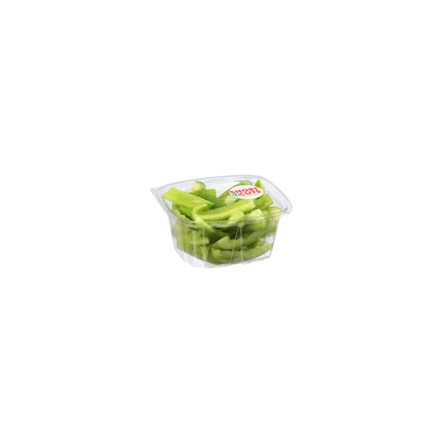 Short Cuts Sliced Green Bell Peppers - Avg 0.50 Lb