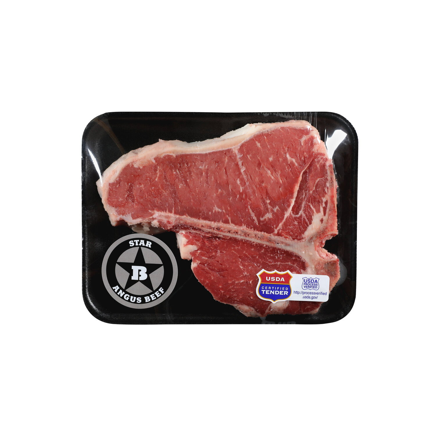 Star B Angus Beef T-Bone Steak - Avg 1.75 Lbs Image 1 of 2