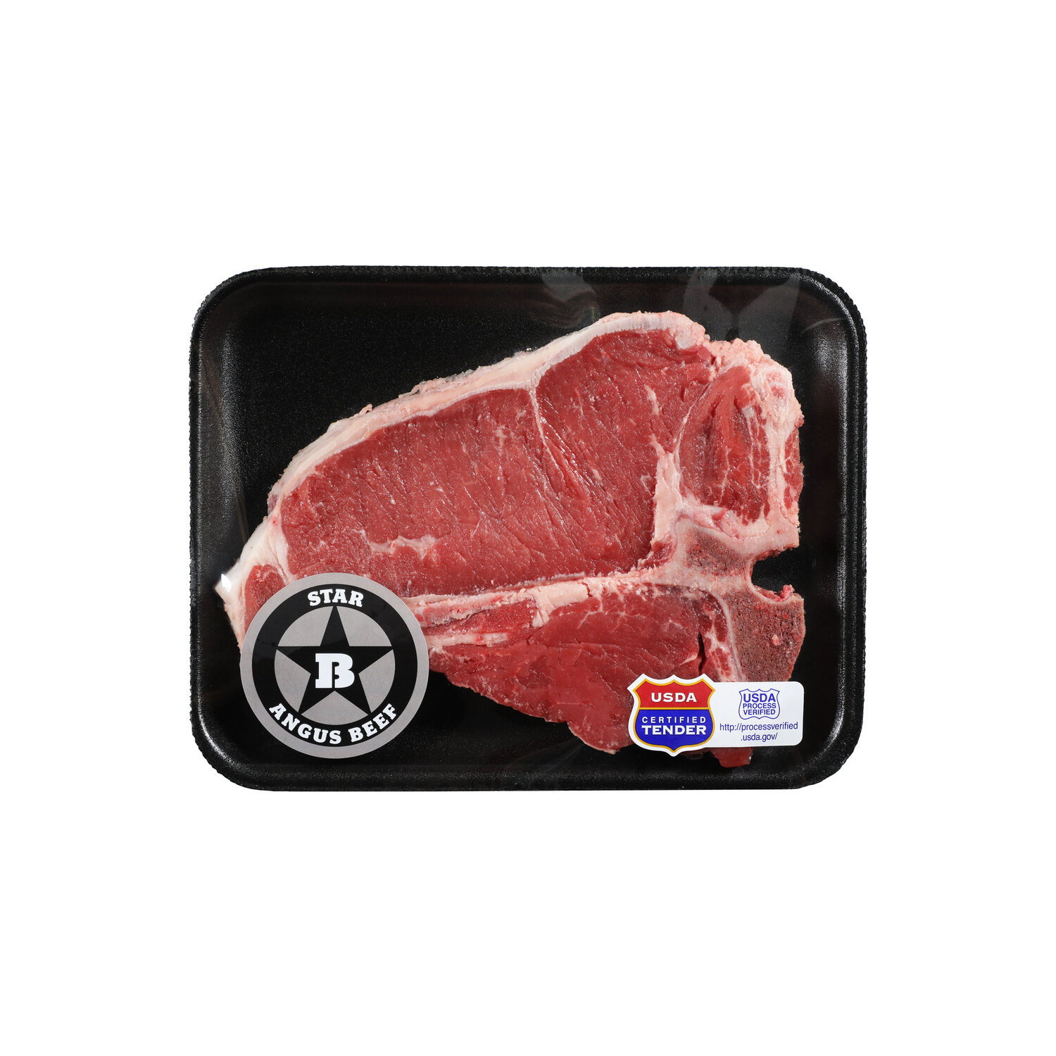 Star B Angus Beef Thin Cut T-Bone Steak - Avg 1.75 Lbs Image 1 of 2