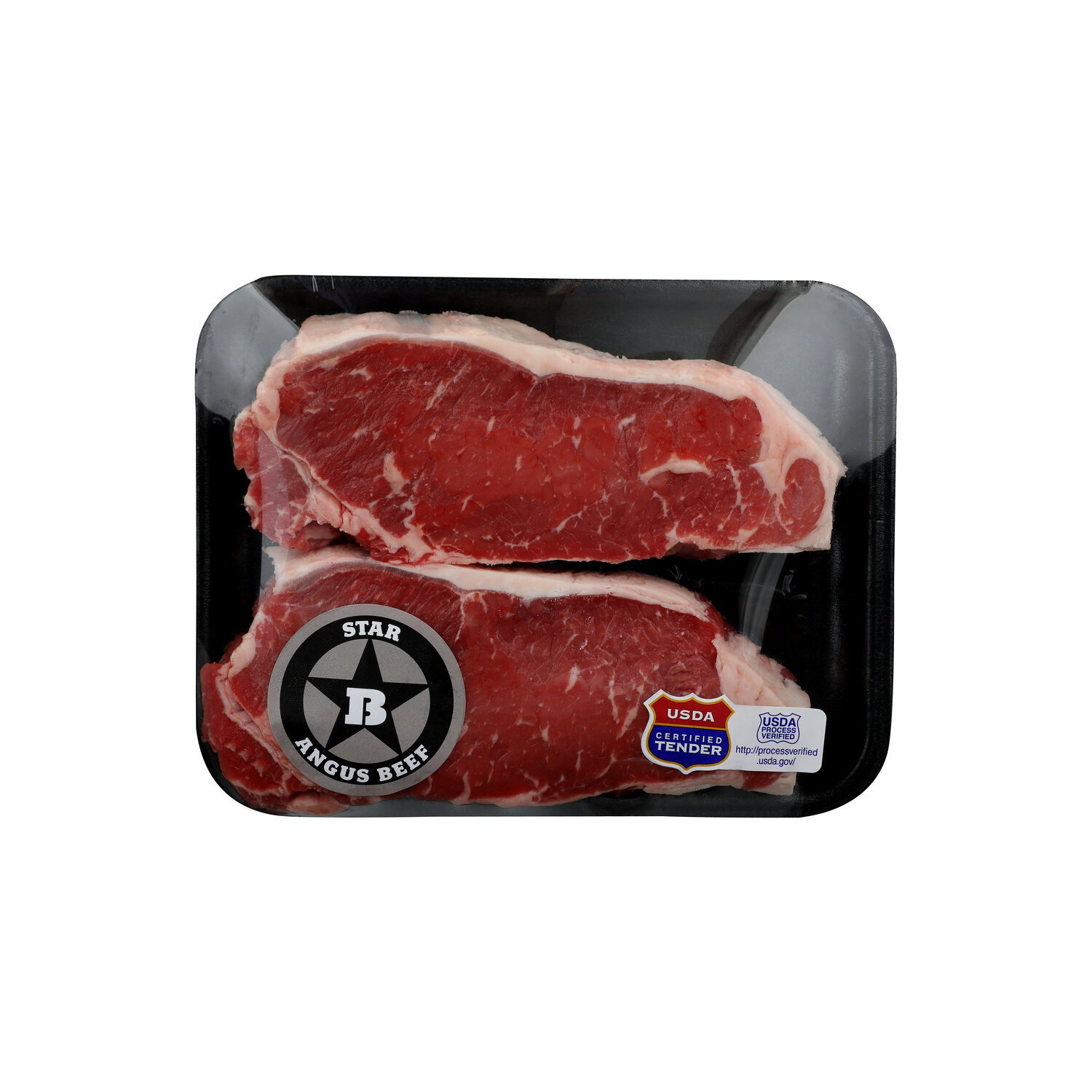 Star B Angus Beef Boneless New York Strip Steak - Avg 1.75 Lbs Image 1 of 2