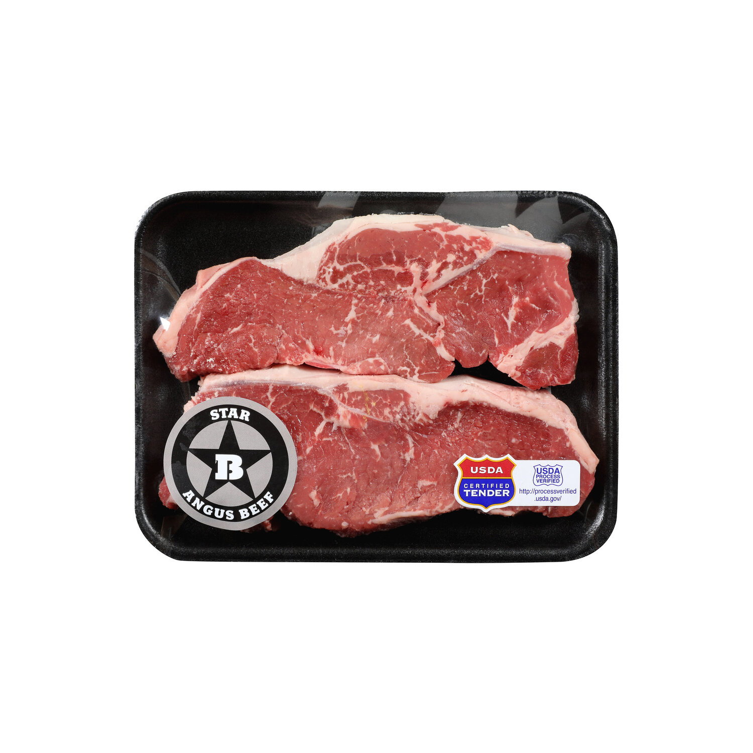 Star B Angus Beef Boneless Thin Cut New York Strip Steak - Avg 1.75 Lbs Image 1 of 2