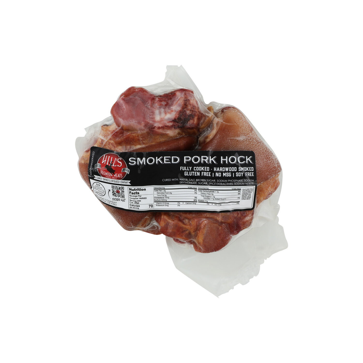 Hill Meat Company Hills Smoked Pork Hock - 1.5 Pound Image 1 of 4
