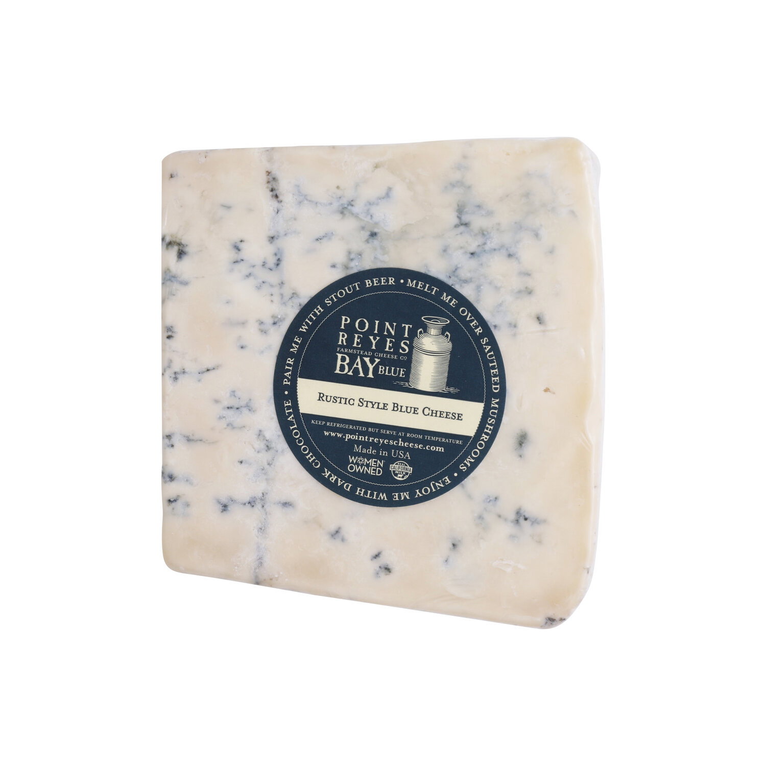 Point Reyes Bay Blue Rustic Style Blur Cheese - Avg 0.41 Lb Image 1 of 2