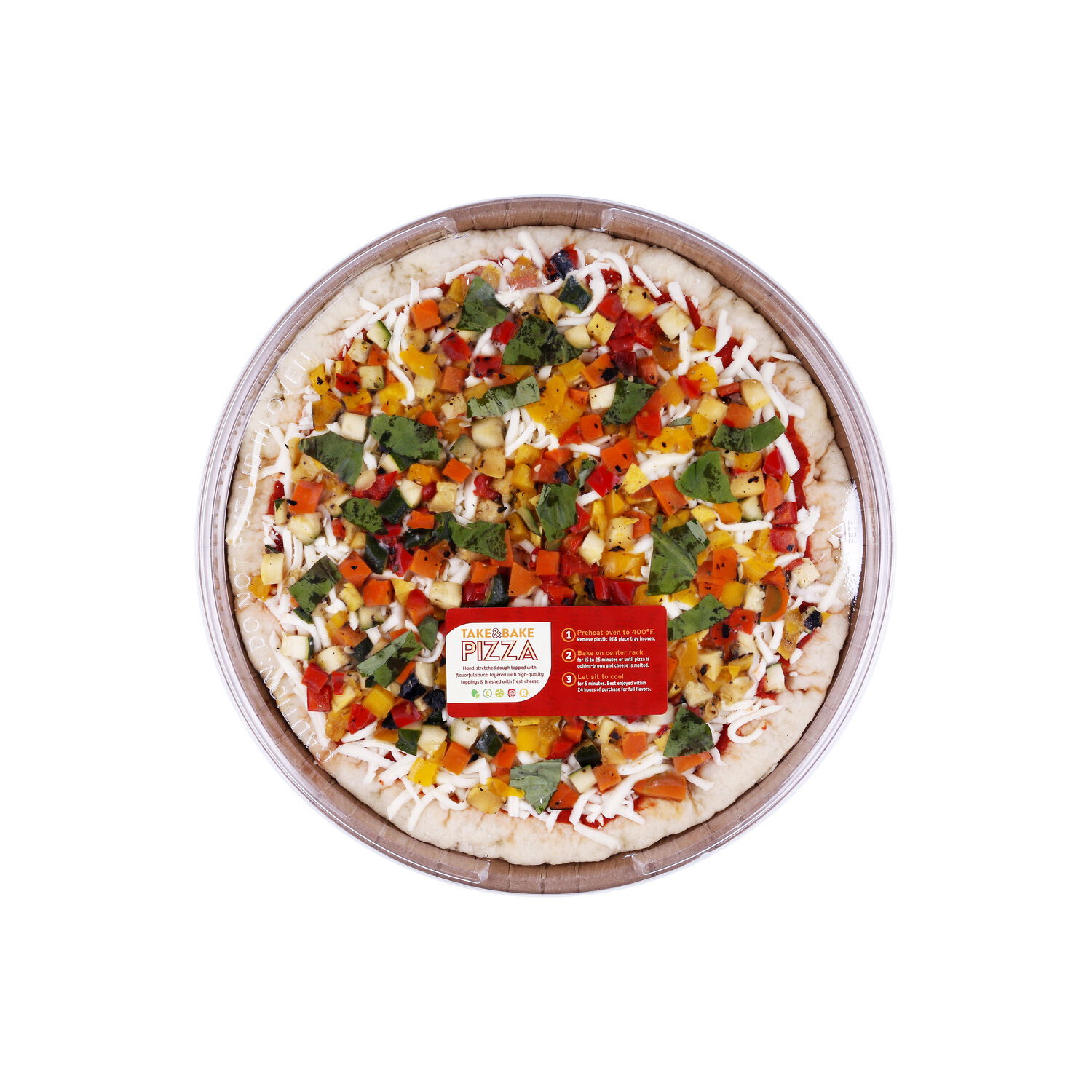 Take N Bake Veggie Pizza - 1 Each Image 1 of 4
