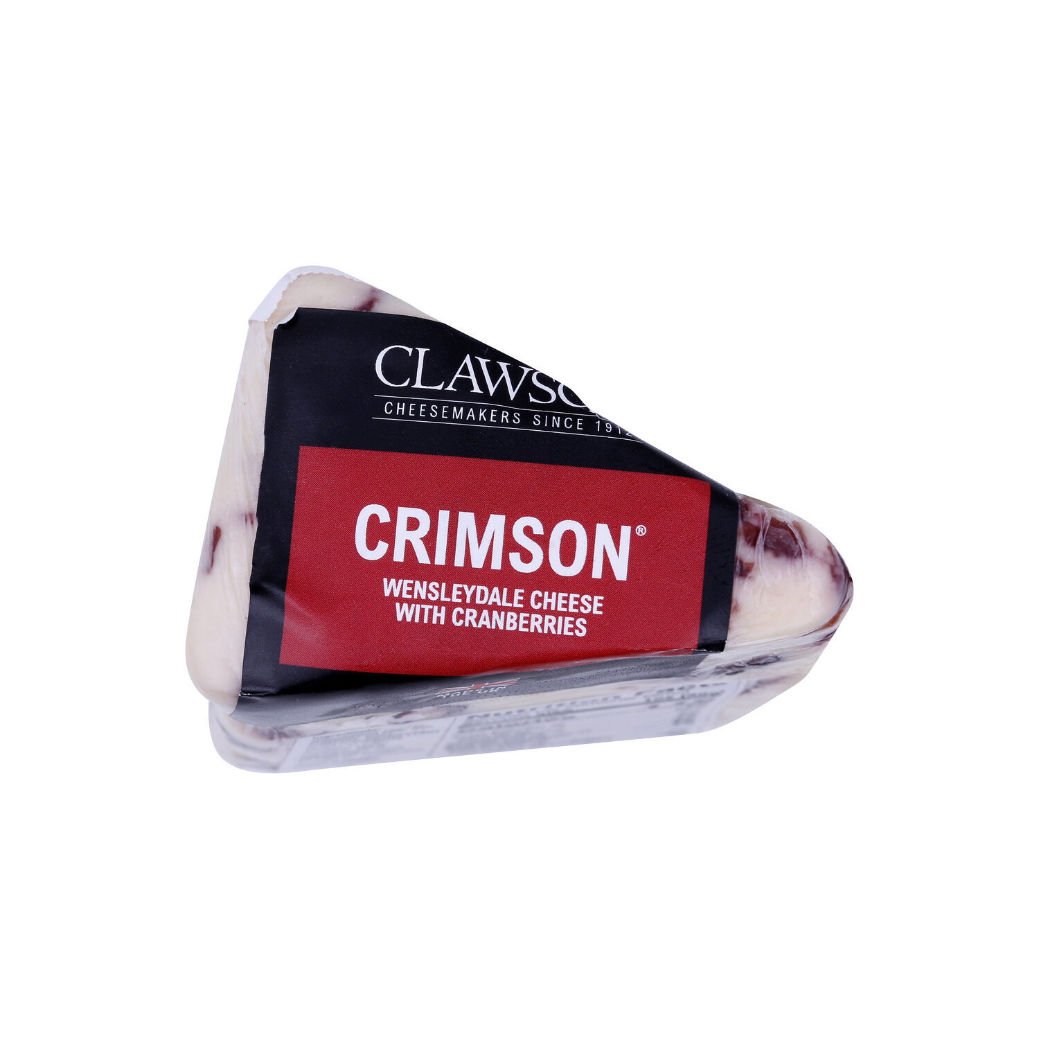 Long Clawson Wensleydale With Cranberry Cheese - Avg 0.30 Lb Image 1 of 4