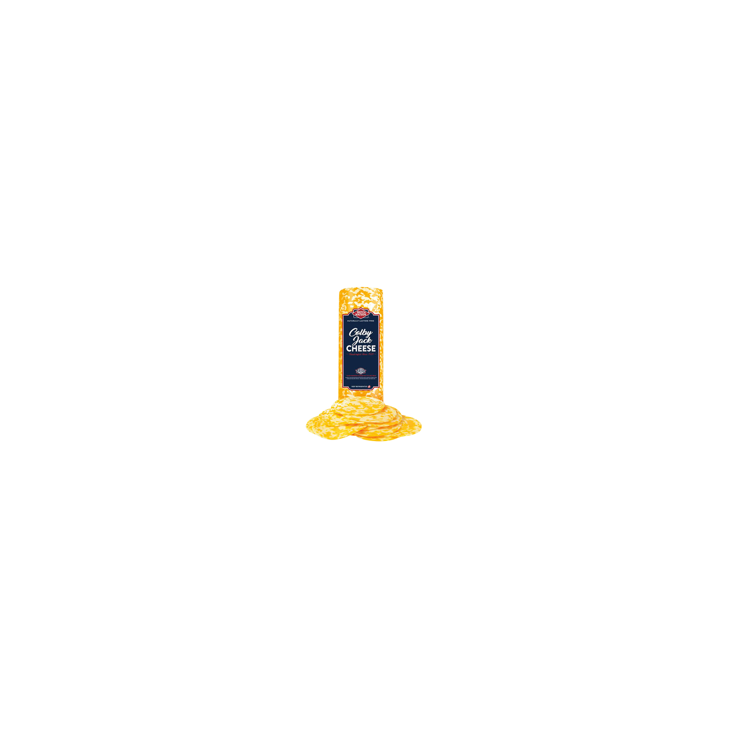 Dietz & Watson Fresh Sliced Colby Jack Cheese - Avg 0.54 Lb