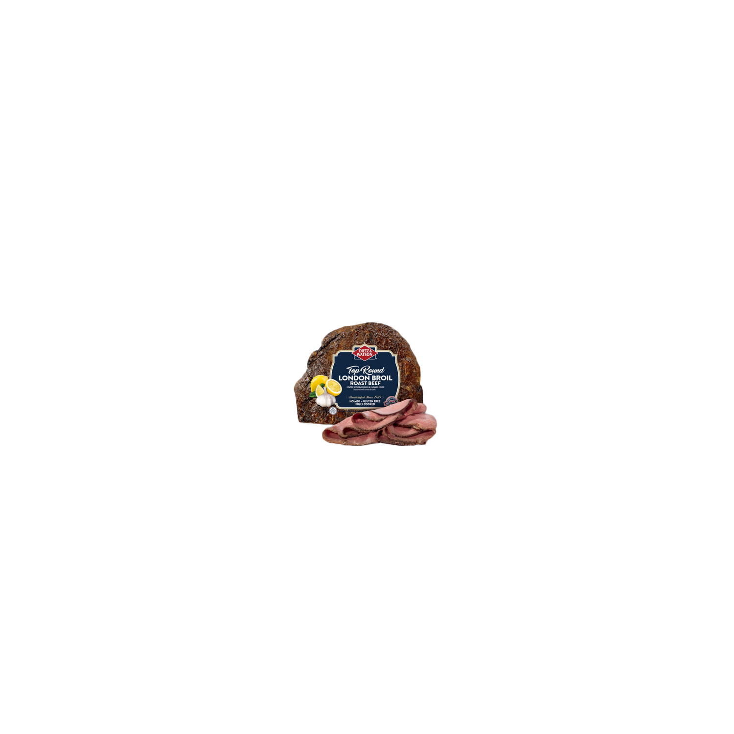 Dietz & Watson Top Round London Broil Roast Beef - 1 Each