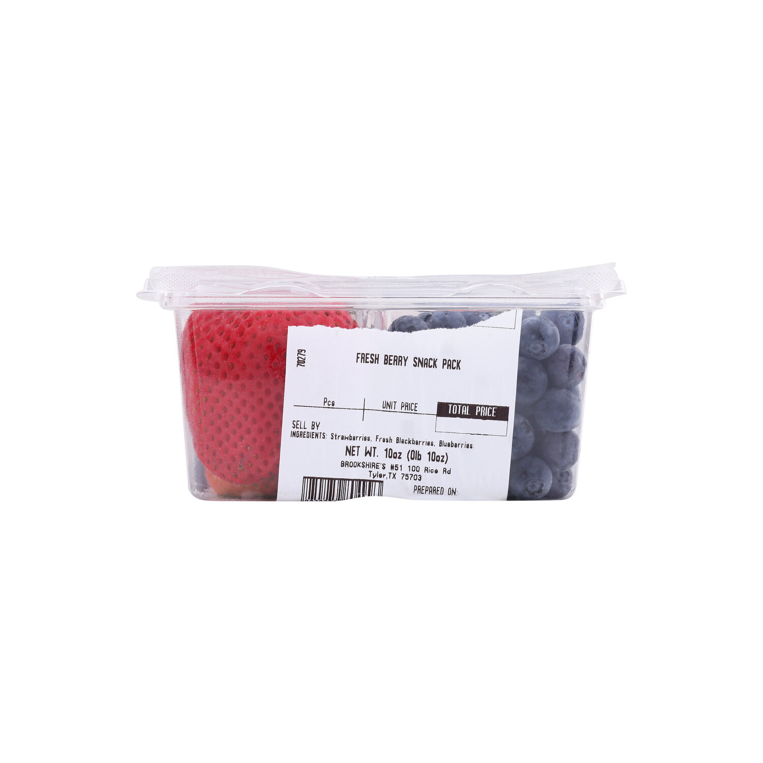 Fresh Berry Snack Pack - 10 Ounce Image 1 of 2
