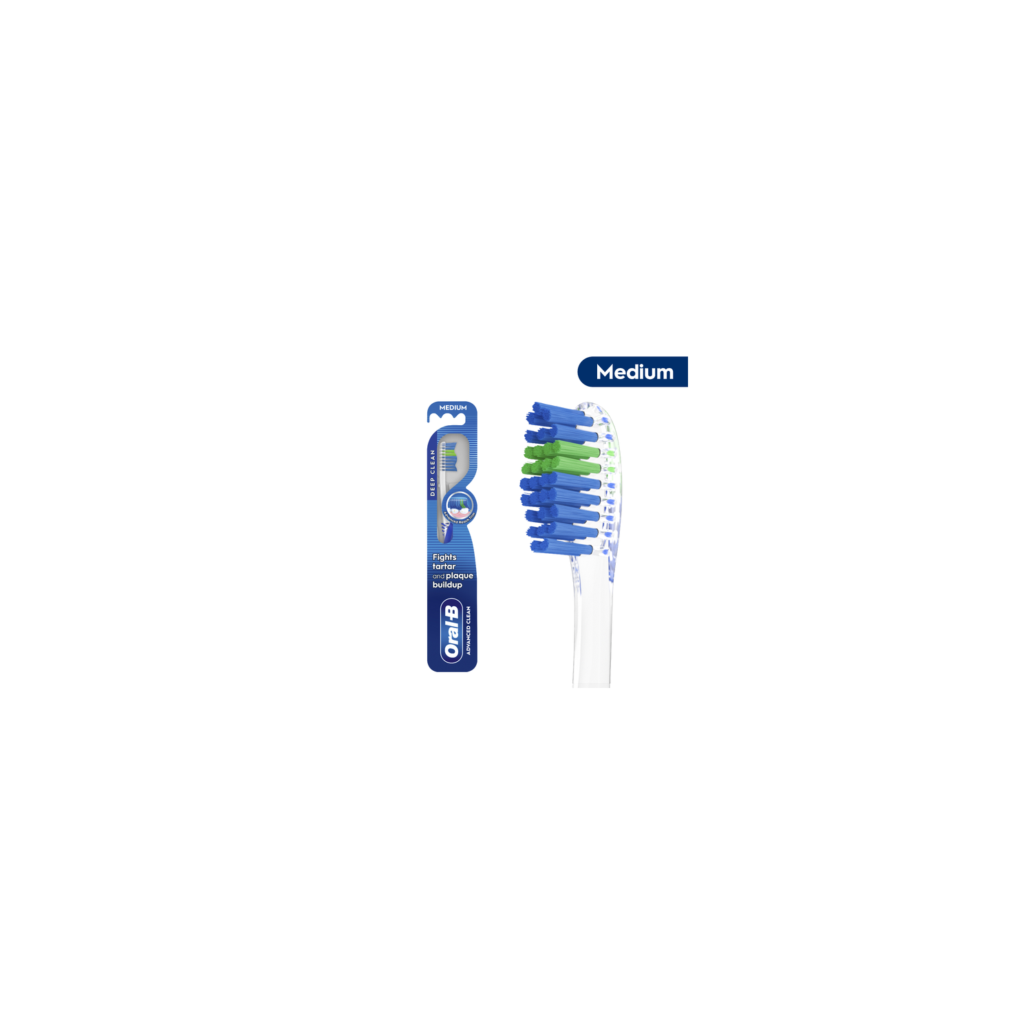 Oral-B Deep Clean Advanced Sensitive Toothbrushes - 1 Count Image 1 of 2