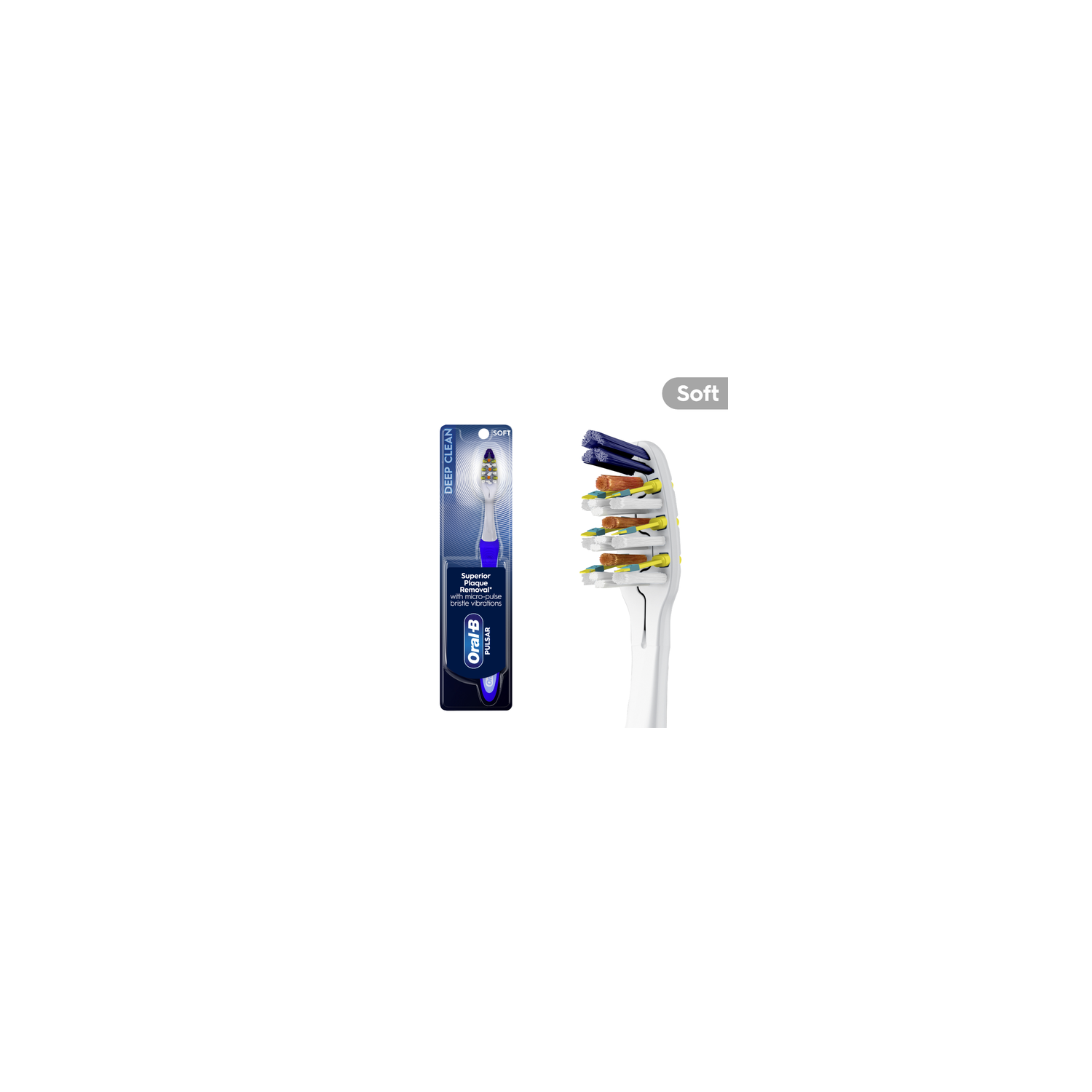 Oral-B Expert Clean Vibrating Pulsar Battery Toothbrush - 1 Count Image 1 of 2